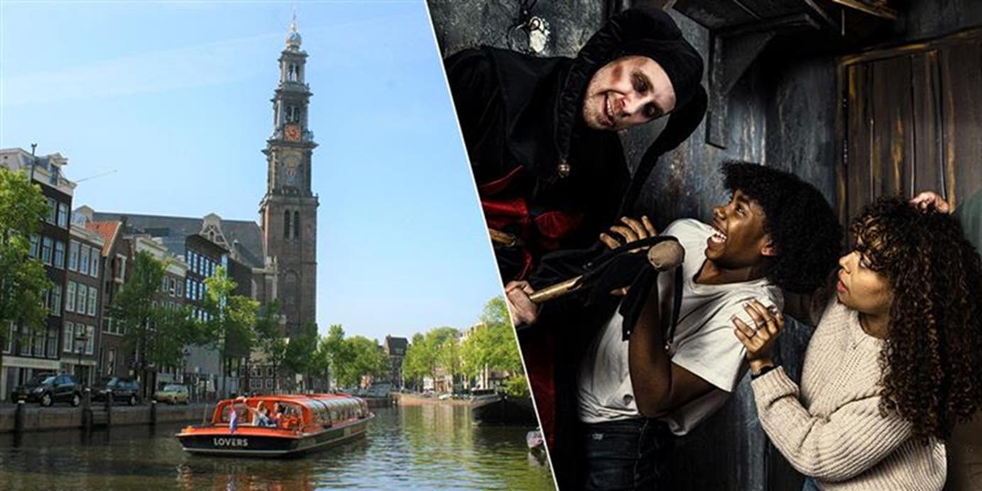 Amsterdam: Amsterdam Dungeon and Canal Cruise Entry Ticket – Amsterdam, Netherlands