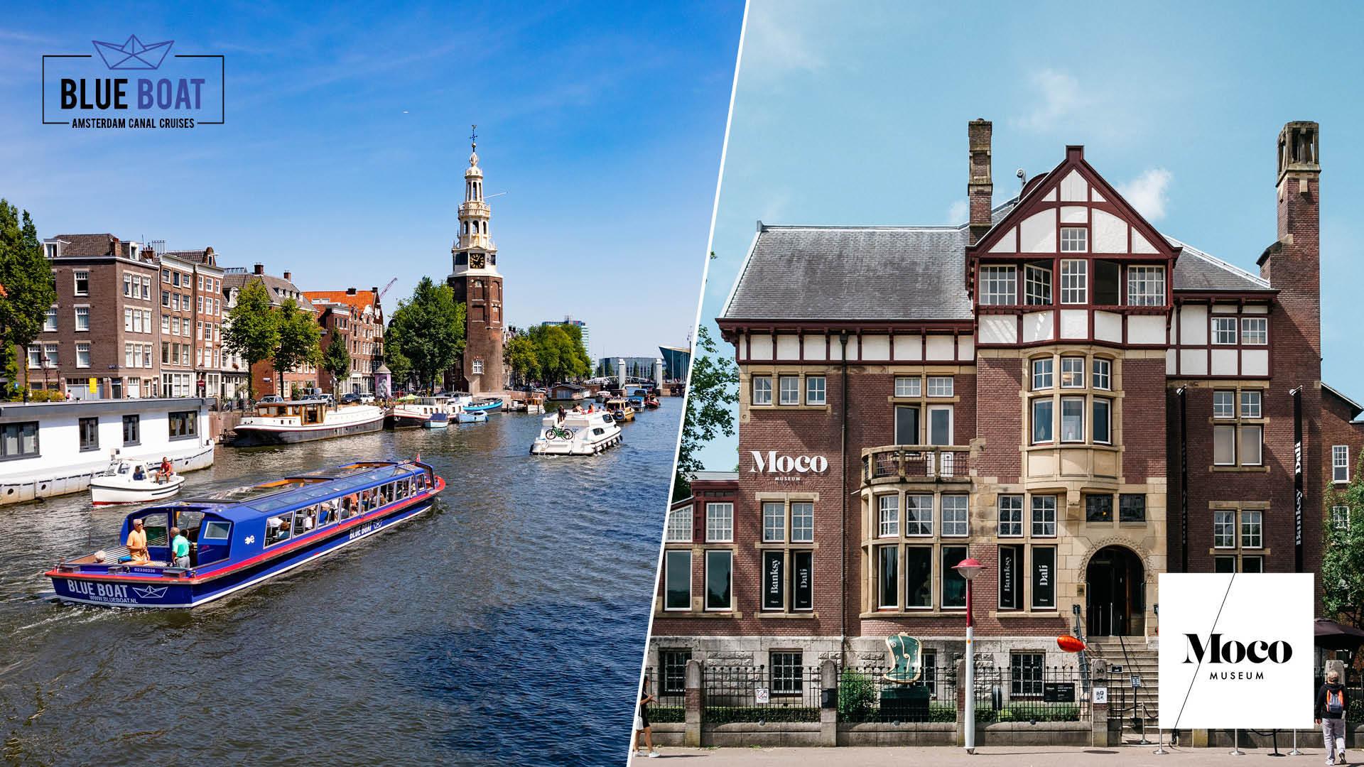 Amsterdam: Canal Cruise and Moco Museum Combined Ticket – Amsterdam, Netherlands