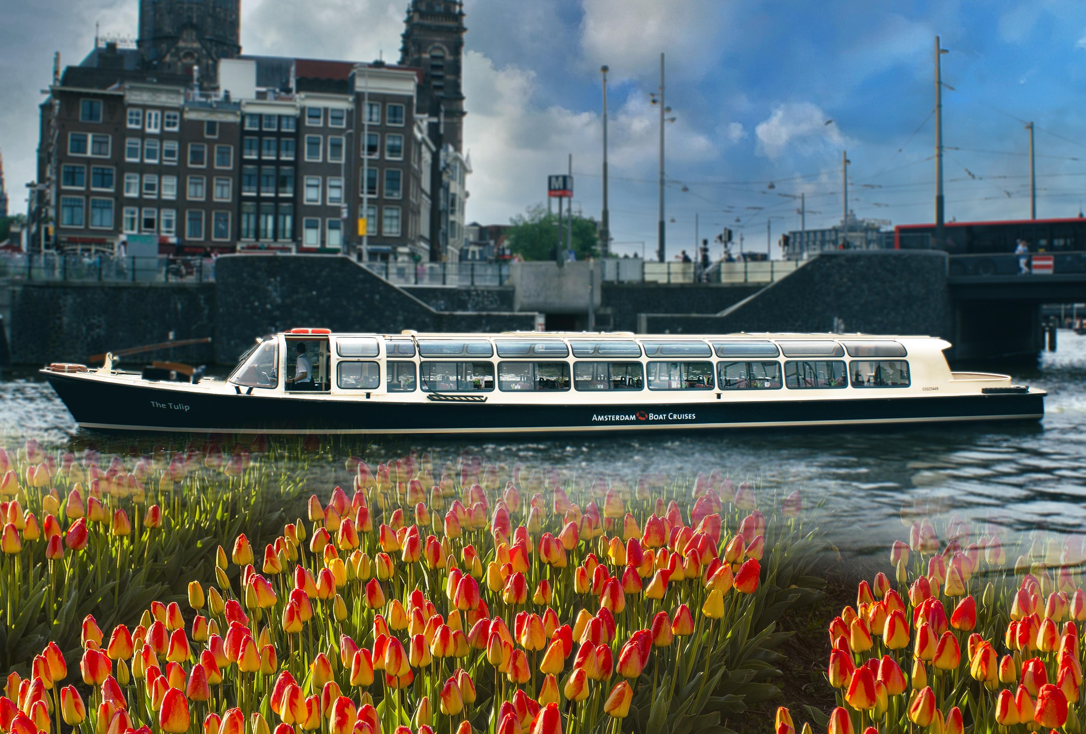 Amsterdam: Keukenhof Ticket with Shuttle Bus + Canal Cruise – Lisse, Netherlands
