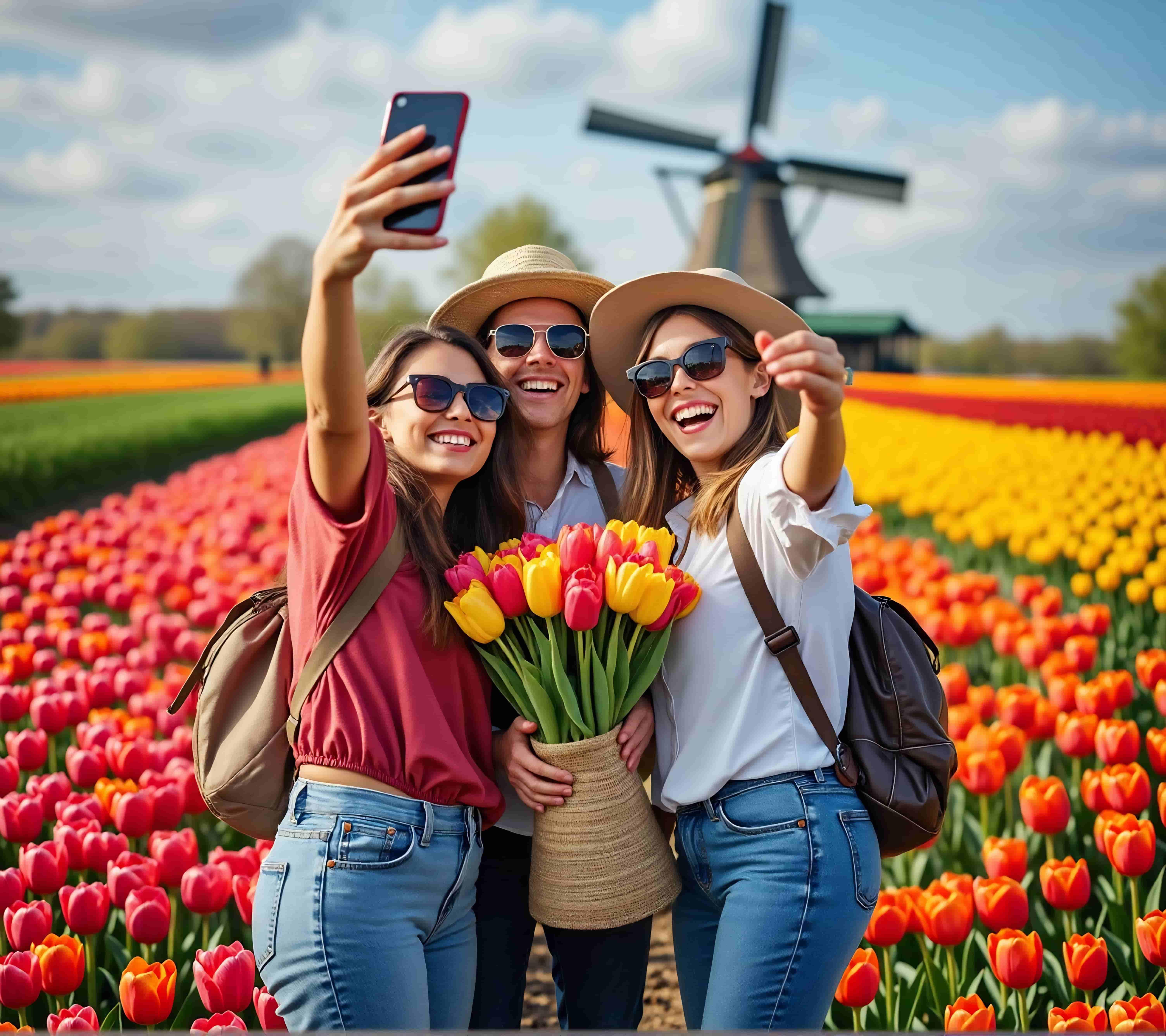 Amsterdam: Keukenhof and Zaanse Schans Windmills Day Trip – Lisse, Netherlands