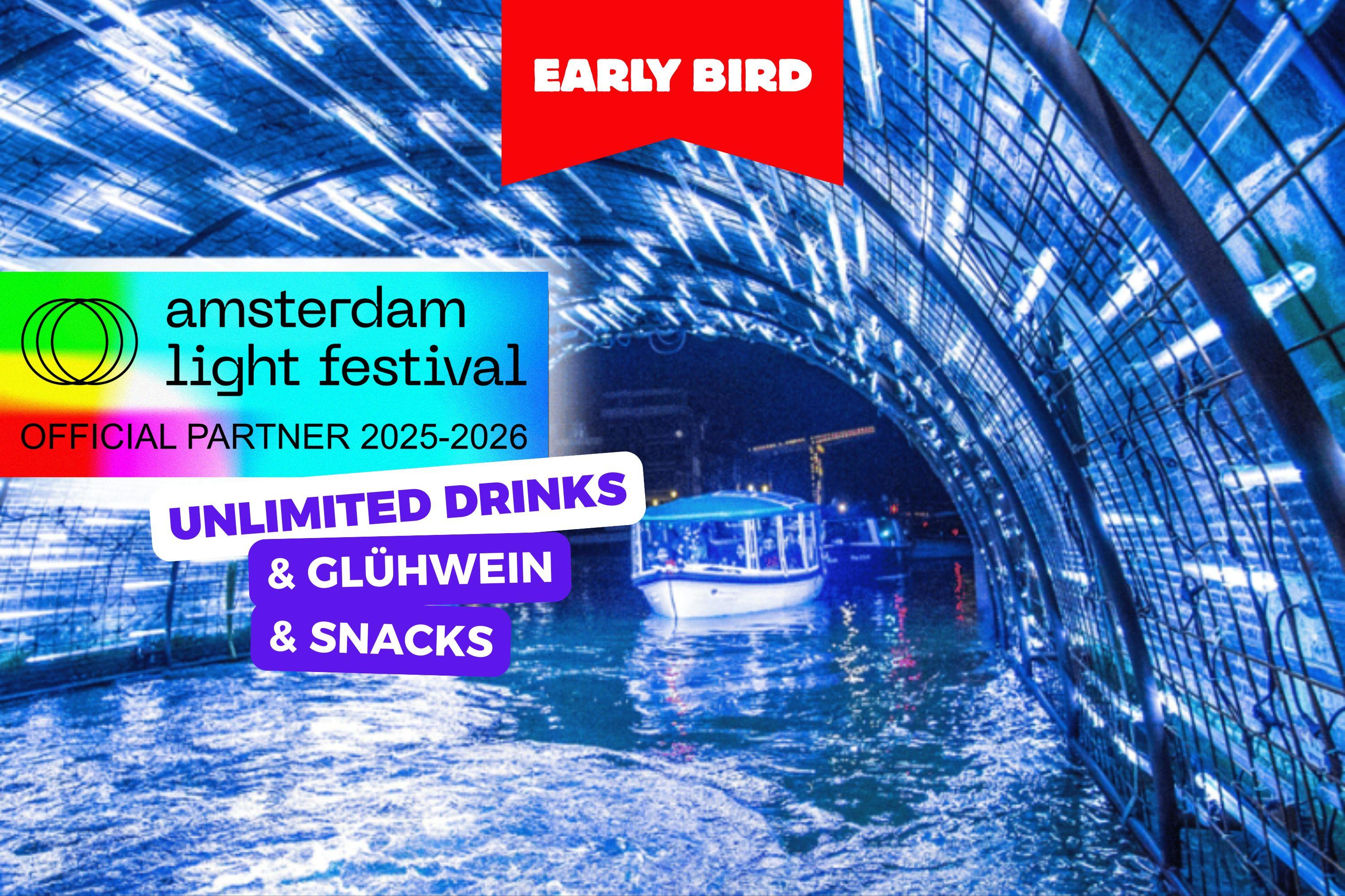 Amsterdam: Light Festival Cruise + Drinks & Snack option – Amsterdam, Netherlands