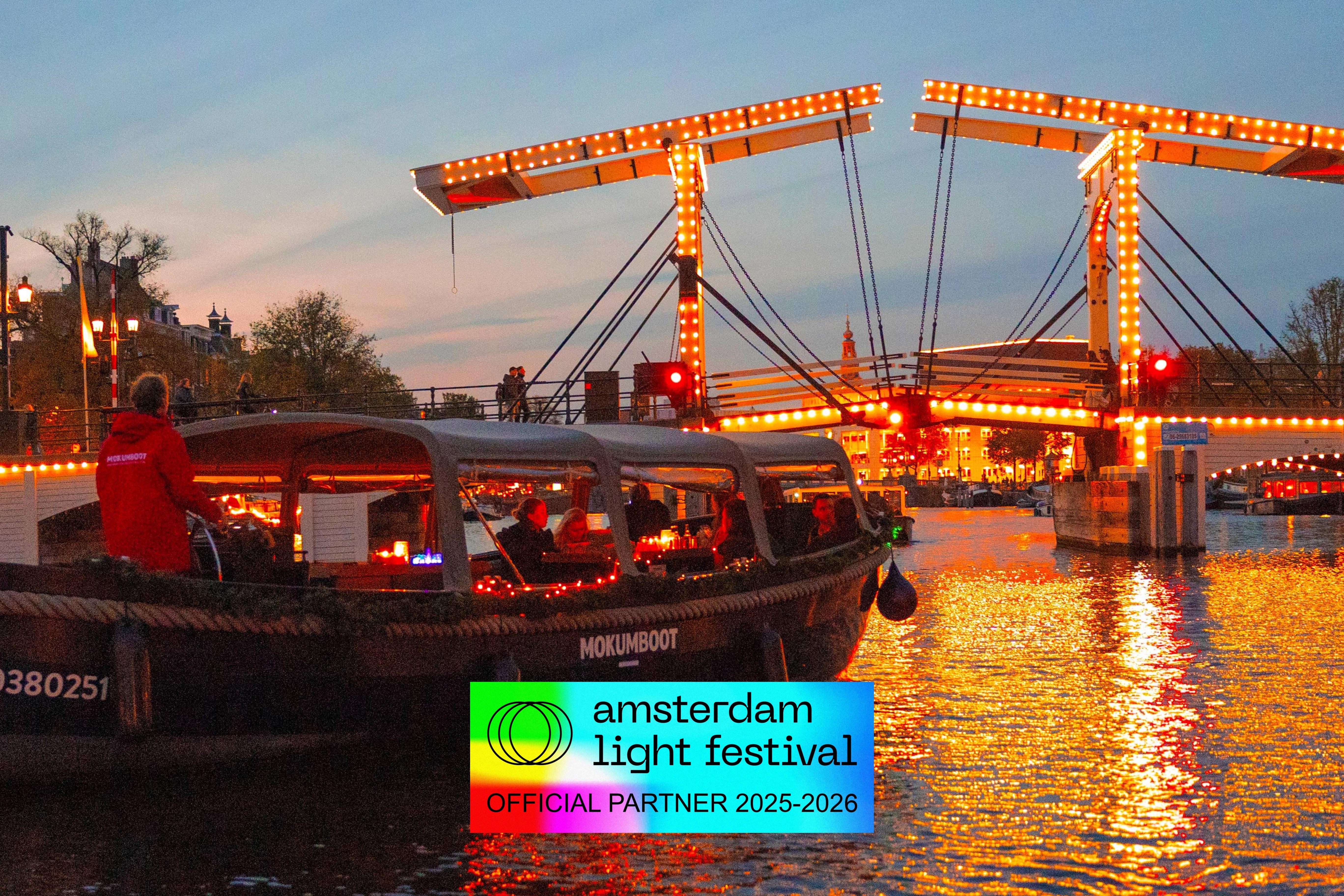 Amsterdam: Light Festival Open Boat – Unl. Drinks Option – Amsterdam, Netherlands