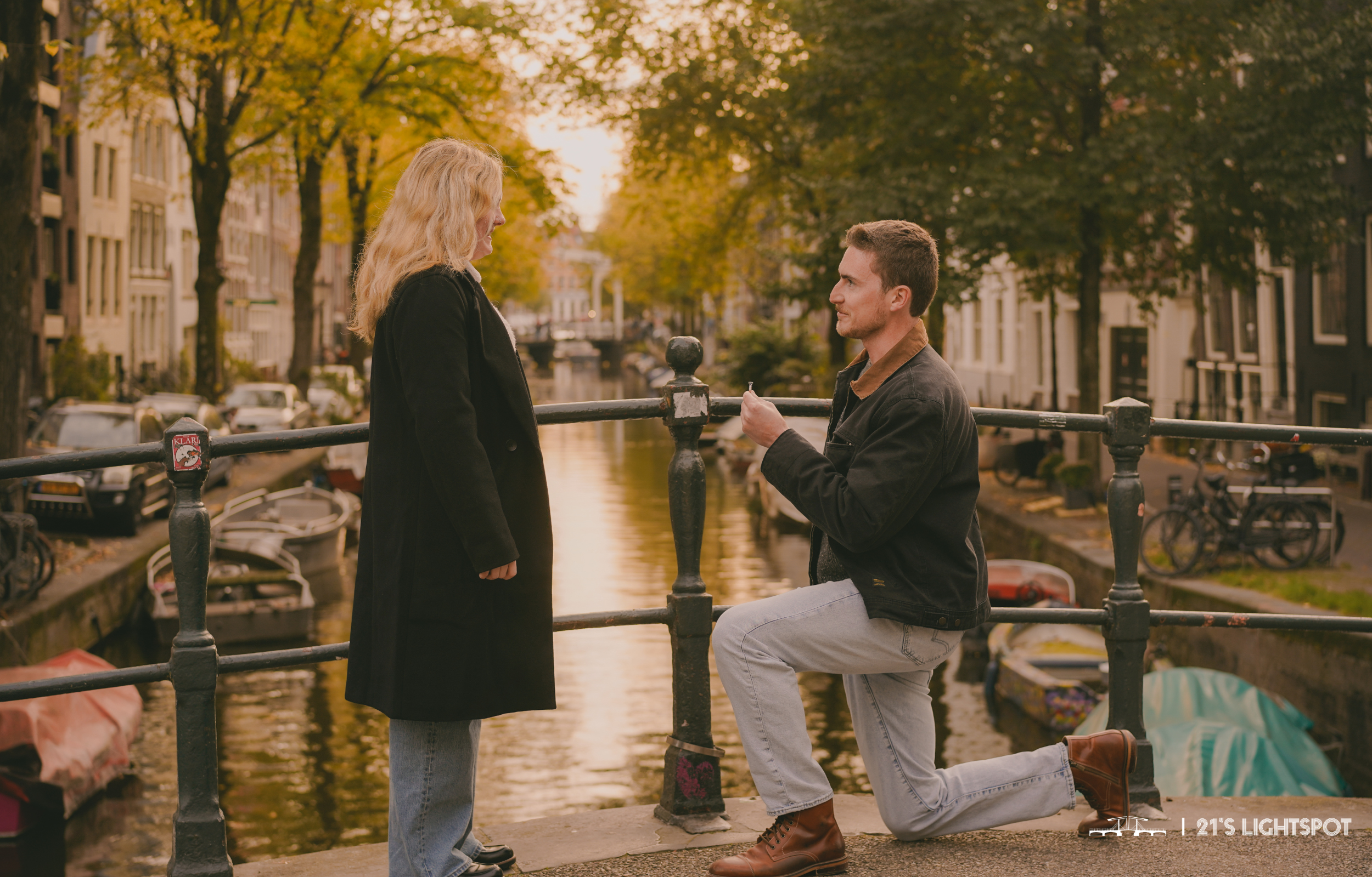 Amsterdam Photographer: Private Proposal Photoshoot Session – Amsterdam, Netherlands