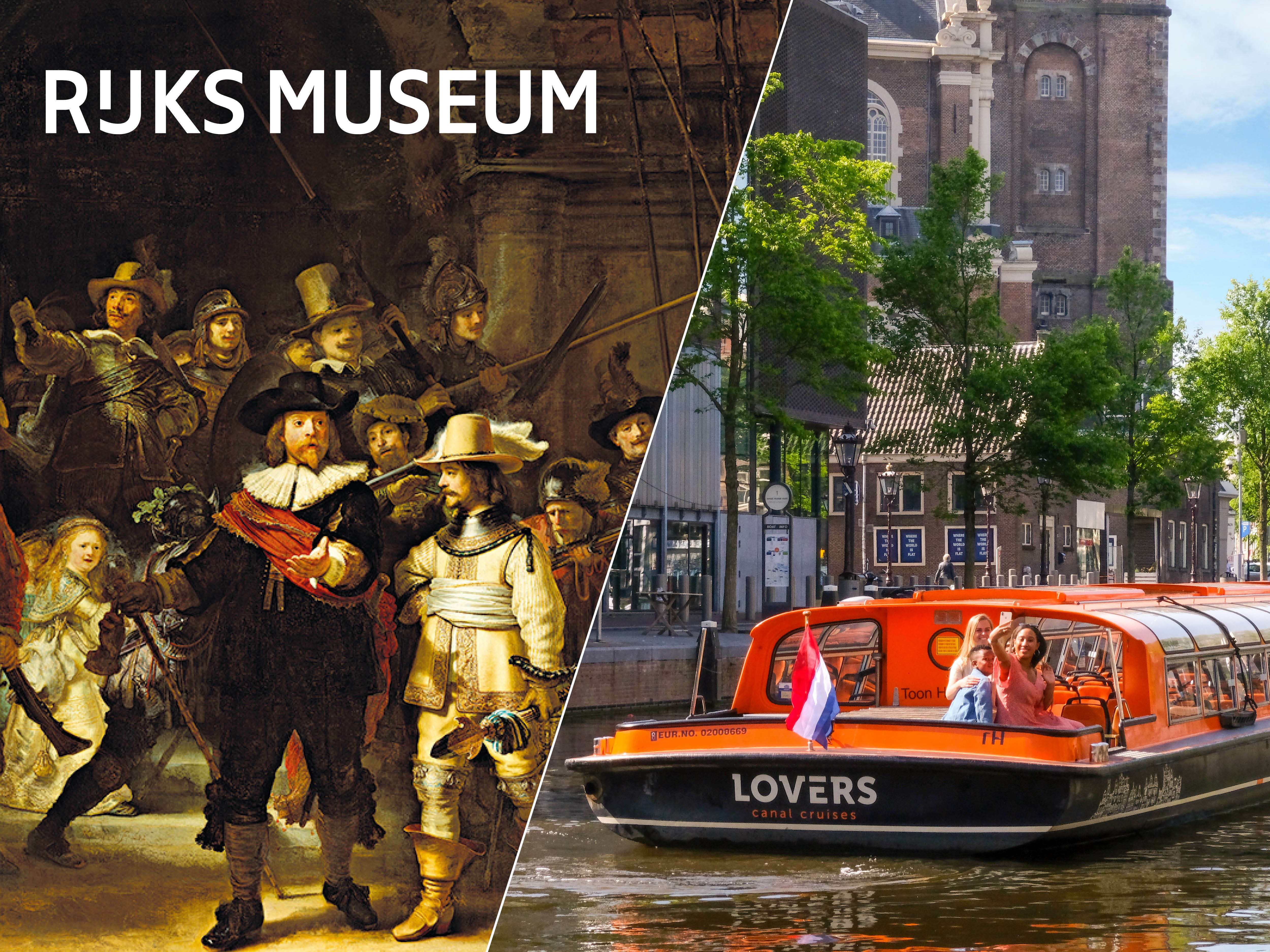 Amsterdam: Rijksmuseum Entry Ticket and Canal Cruise Combo – Amsterdam, Netherlands