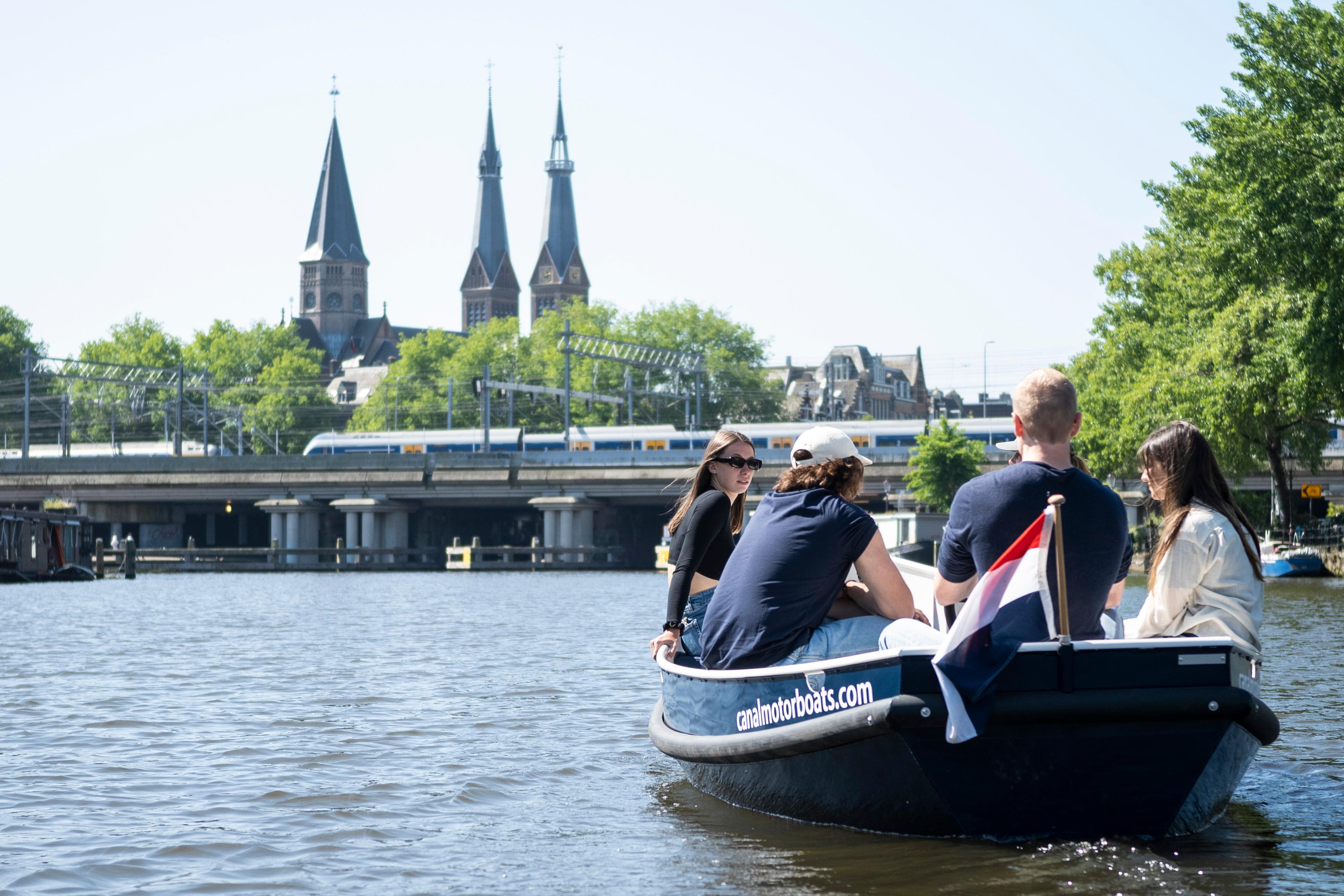 Amsterdam: Self-Drive Boat Rental (5 departure locations) – Amsterdam, Netherlands
