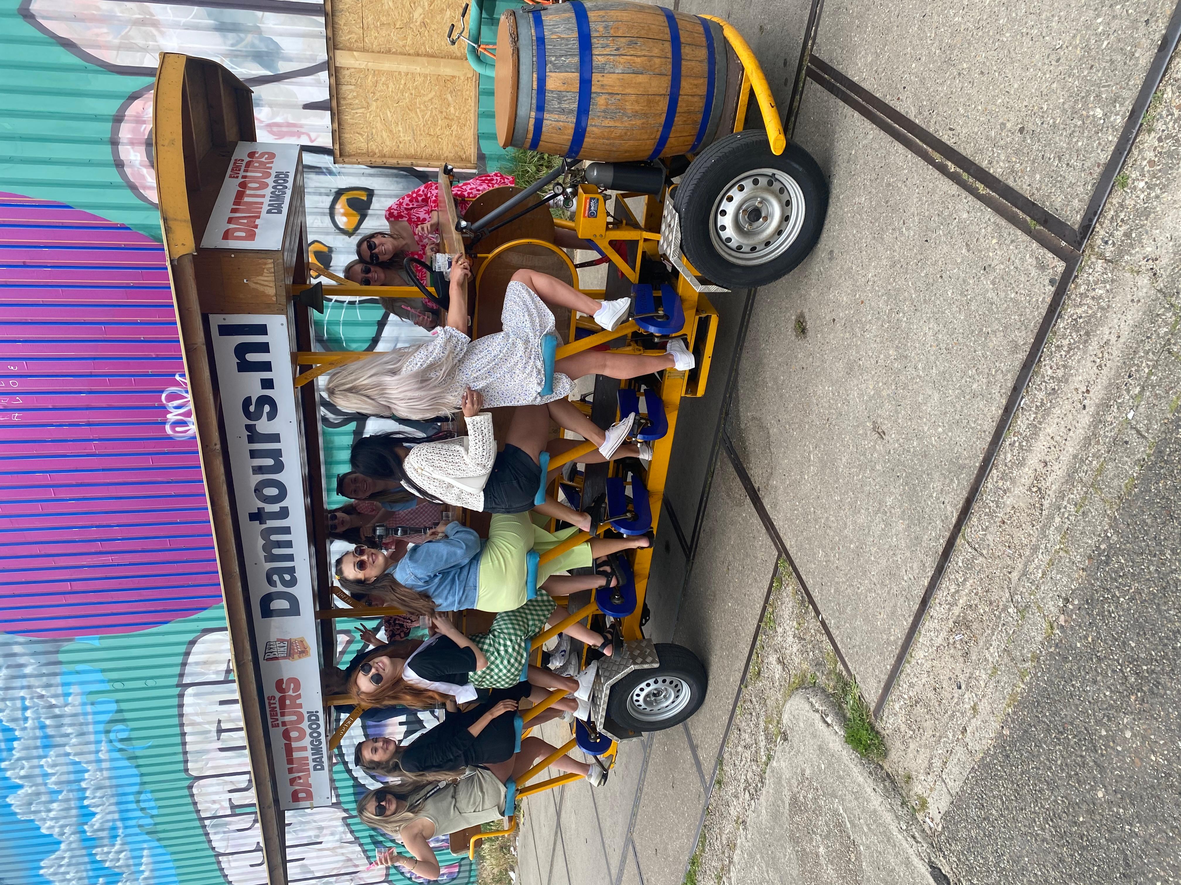 Amsterdam: Shared Party Bike Tour with Beer – Amsterdam, Netherlands