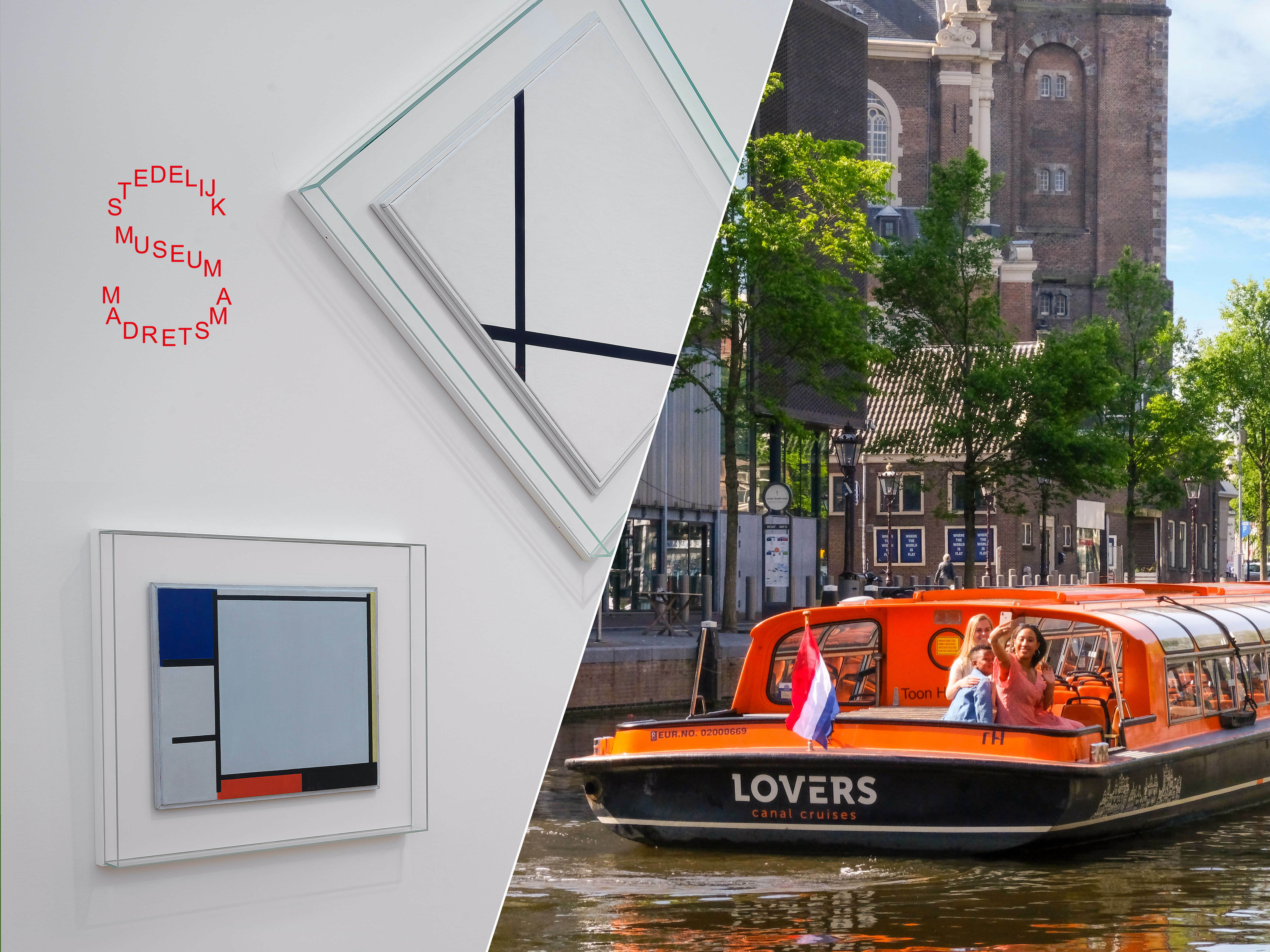 Amsterdam: Stedelijk Museum and 1-Hour Canal Cruise – Amsterdam, Netherlands