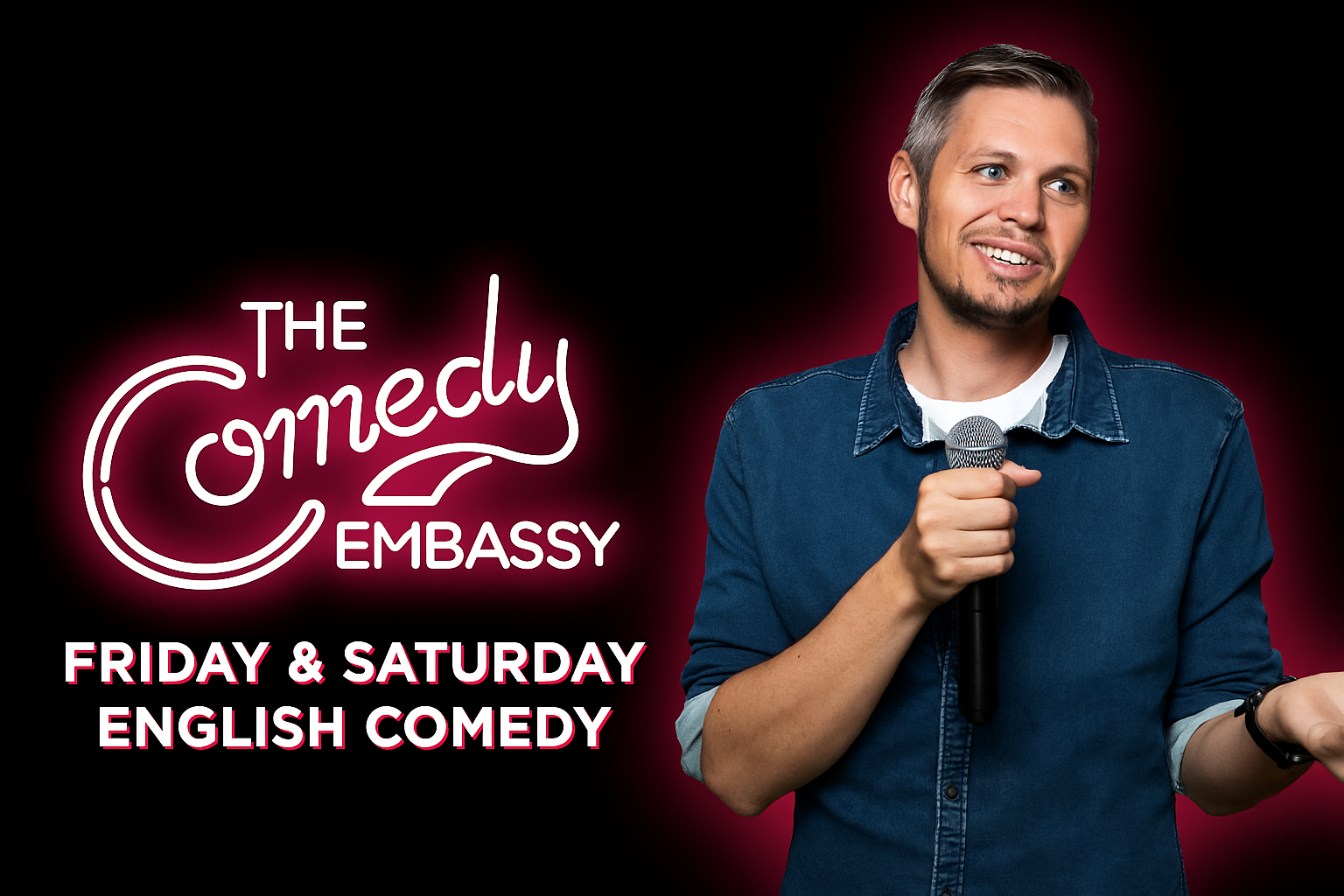 Amsterdam: The Comedy Embassy Stand-Up Show – Amsterdam, Netherlands