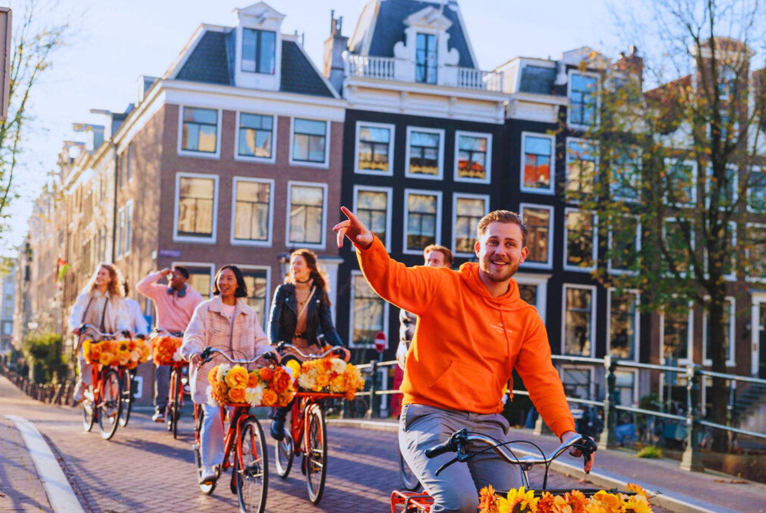 Amsterdam: Top Highlights Guided Bike Tour in EN/DE/ES/FR/IT – Amsterdam, Netherlands