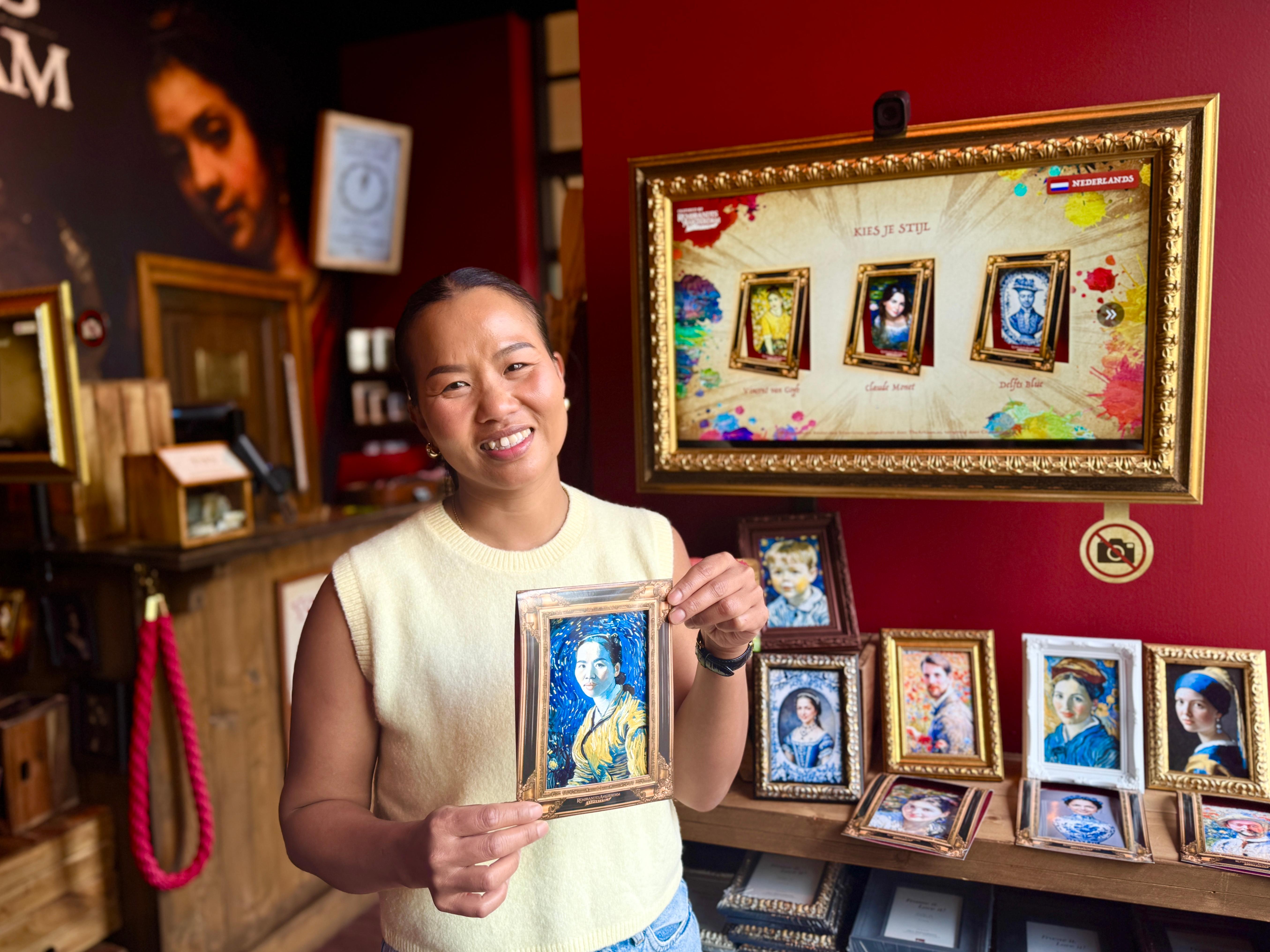 Amsterdam: Van Gogh or Rembrandt AI Portrait Photo Souvenir – Amsterdam, Netherlands