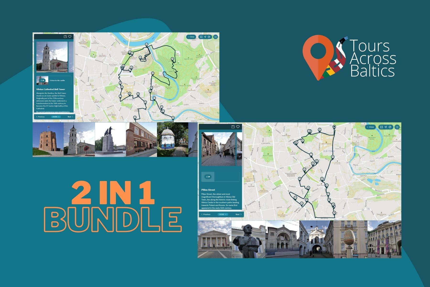 Audio Tour of Vilnius Old Town Core and the South Part 2in1 – Lithuania