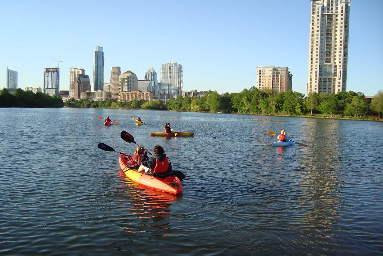 Austin: Kayak and Canoe Rental on Lady Bird Lake – Austin, Texas