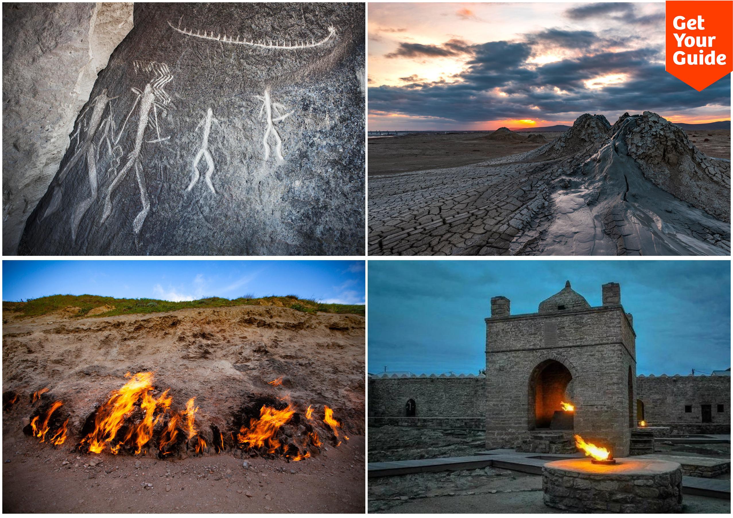 Baku: Gobustan/Absheron guided tour with lunch and tickets – Azerbaijan