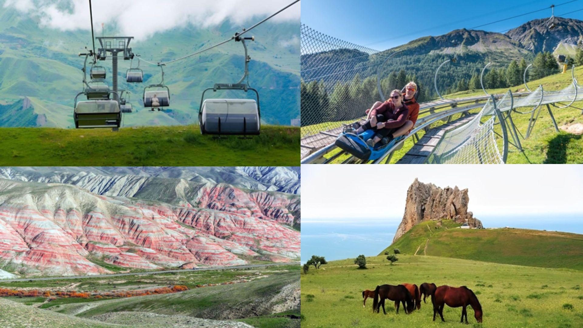 Baku: Guba-Shahdag Resort-Candy Mountain and Laza Waterfall – Azerbaijan