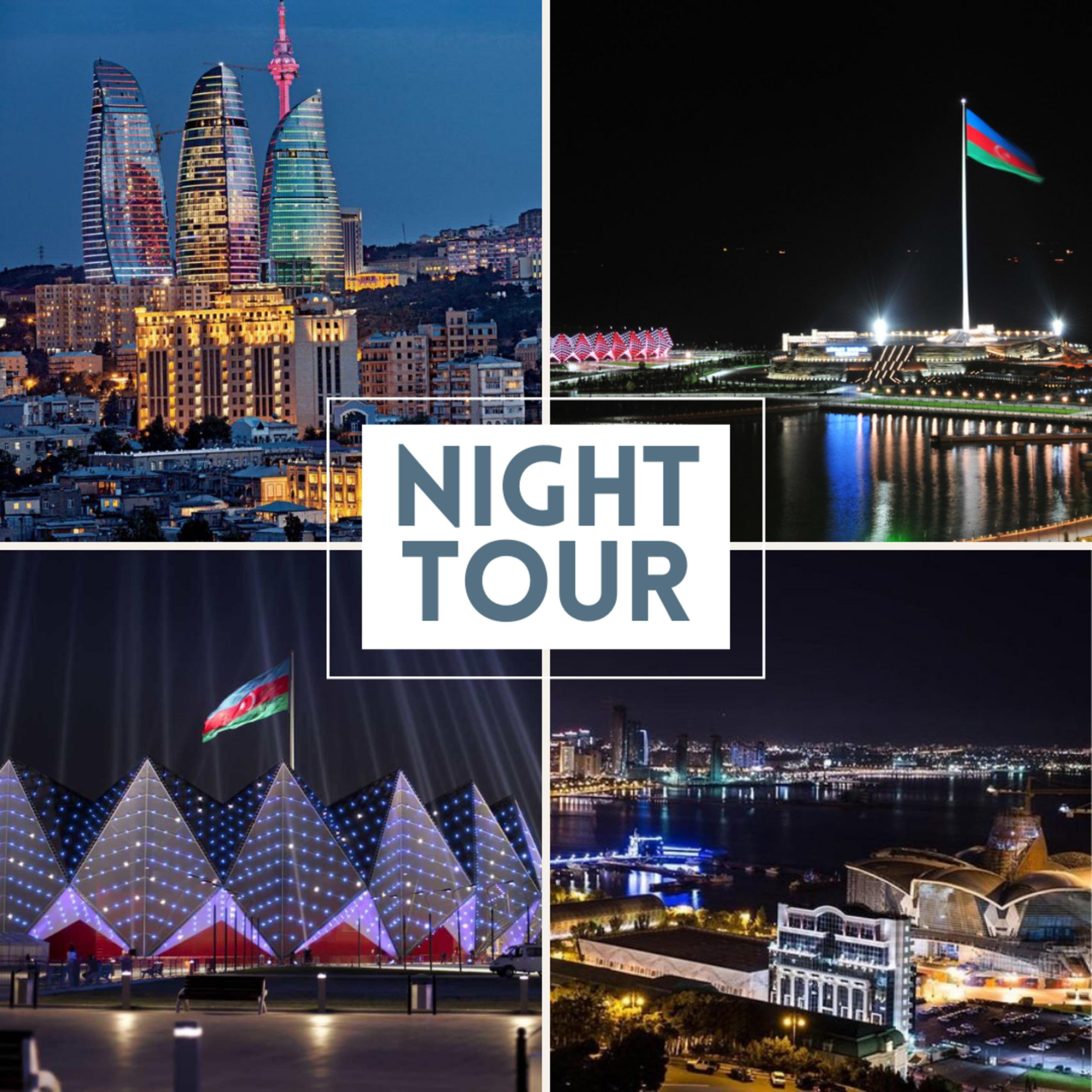 Baku: Nighttime Guided City Tour – Azerbaijan
