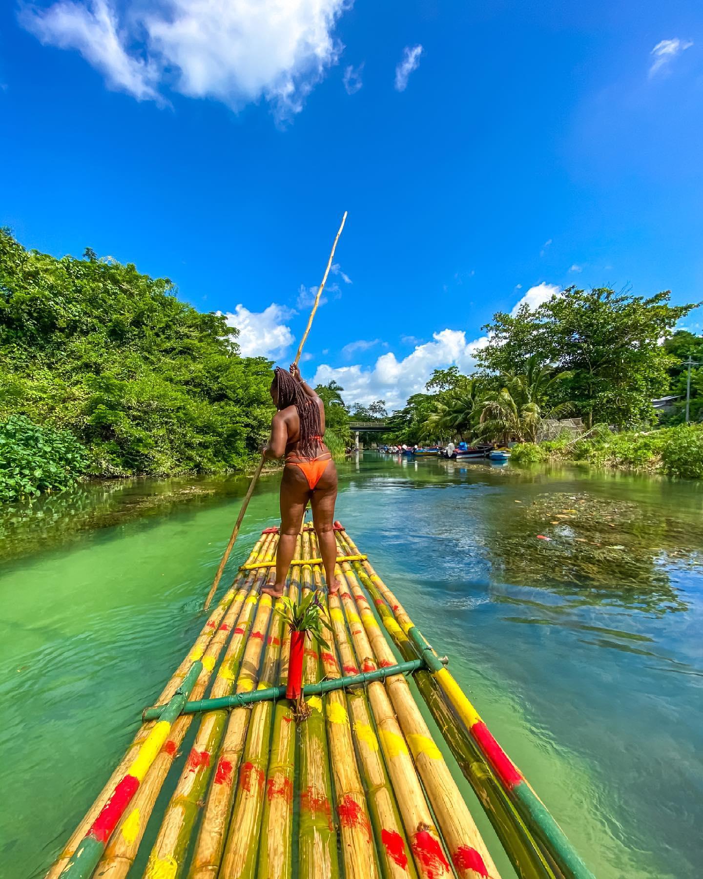 Bamboo Rafting in Ocho Rios Private Tour – Rio Nuevo, Jamaica