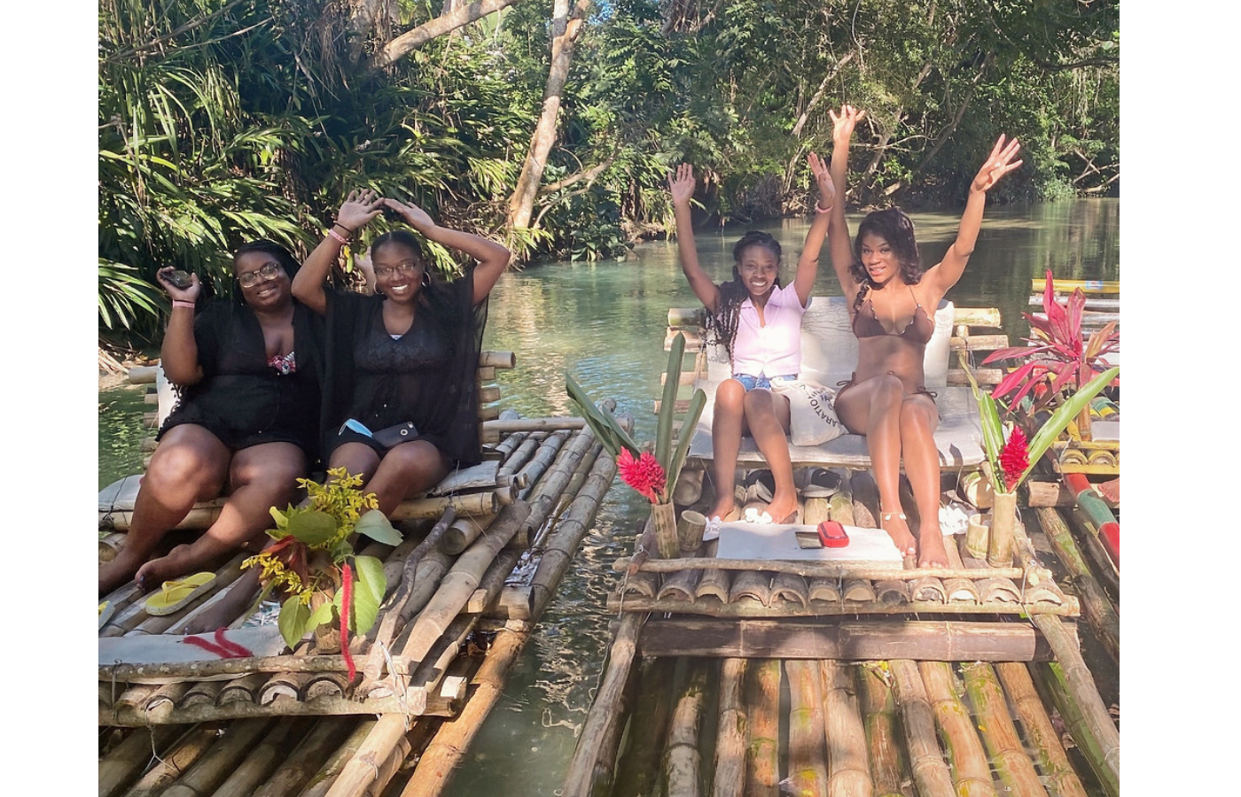 Bamboo River Rafting and Limestone Foot Massage – Montego Bay, Jamaica