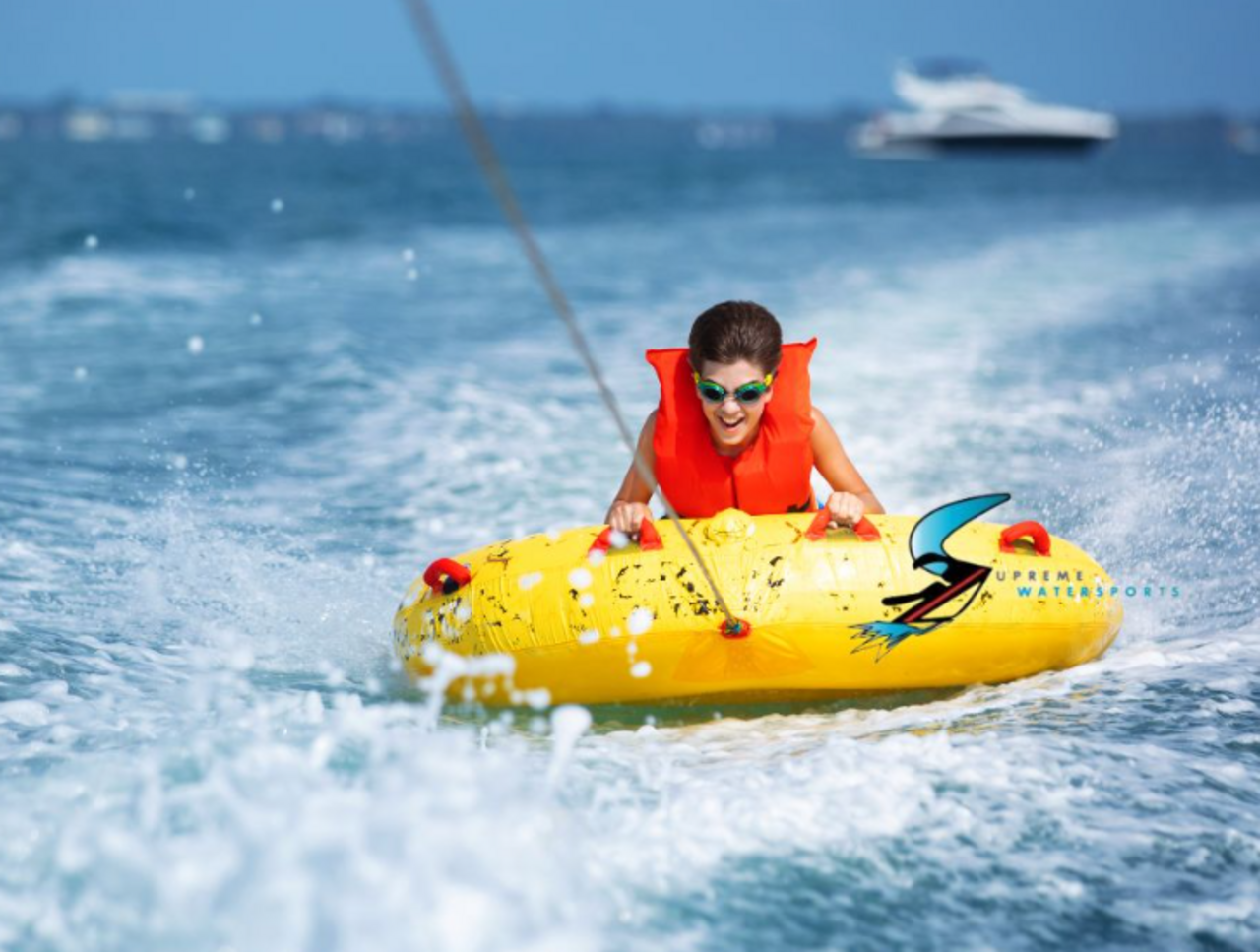 Barbados: Tube Riding Adventure with Speedboat Ride – Barbados