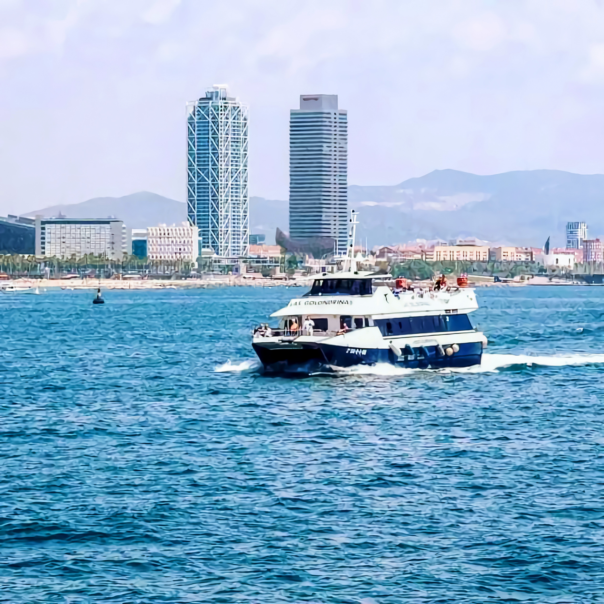 Barcelona: Boat Tour in Las Golondrinas – Barcelona, Spain