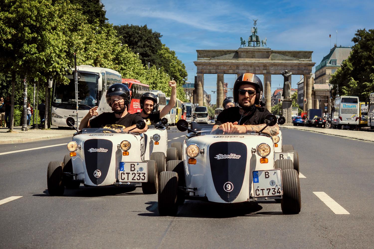 Berlin: Self-Drive City Sightseeing Tour in a Mini Hot Rod – Berlin, Germany