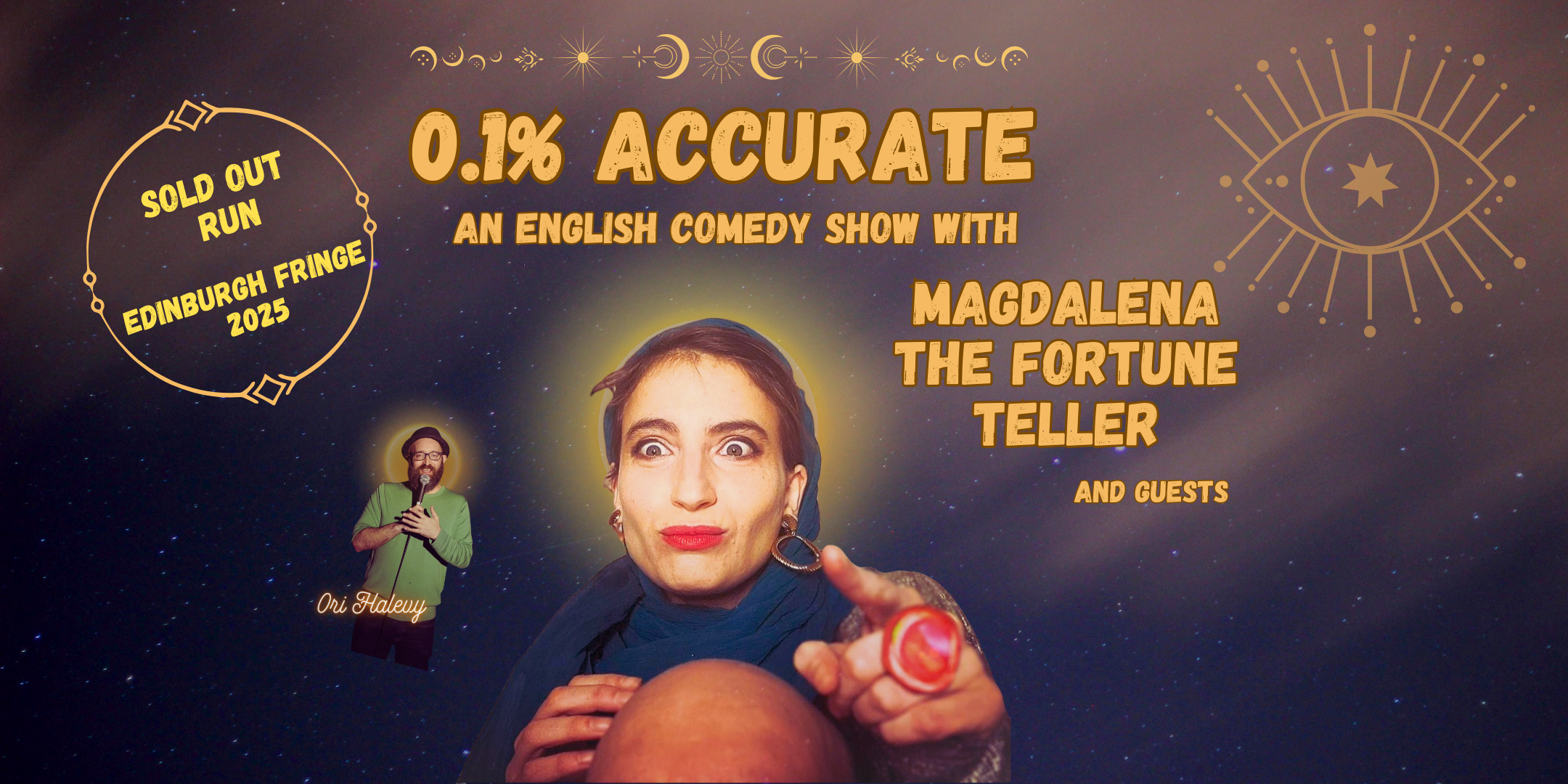Berlin night: Fortune-Telling Comedy Show Ticket – Berlin, Germany