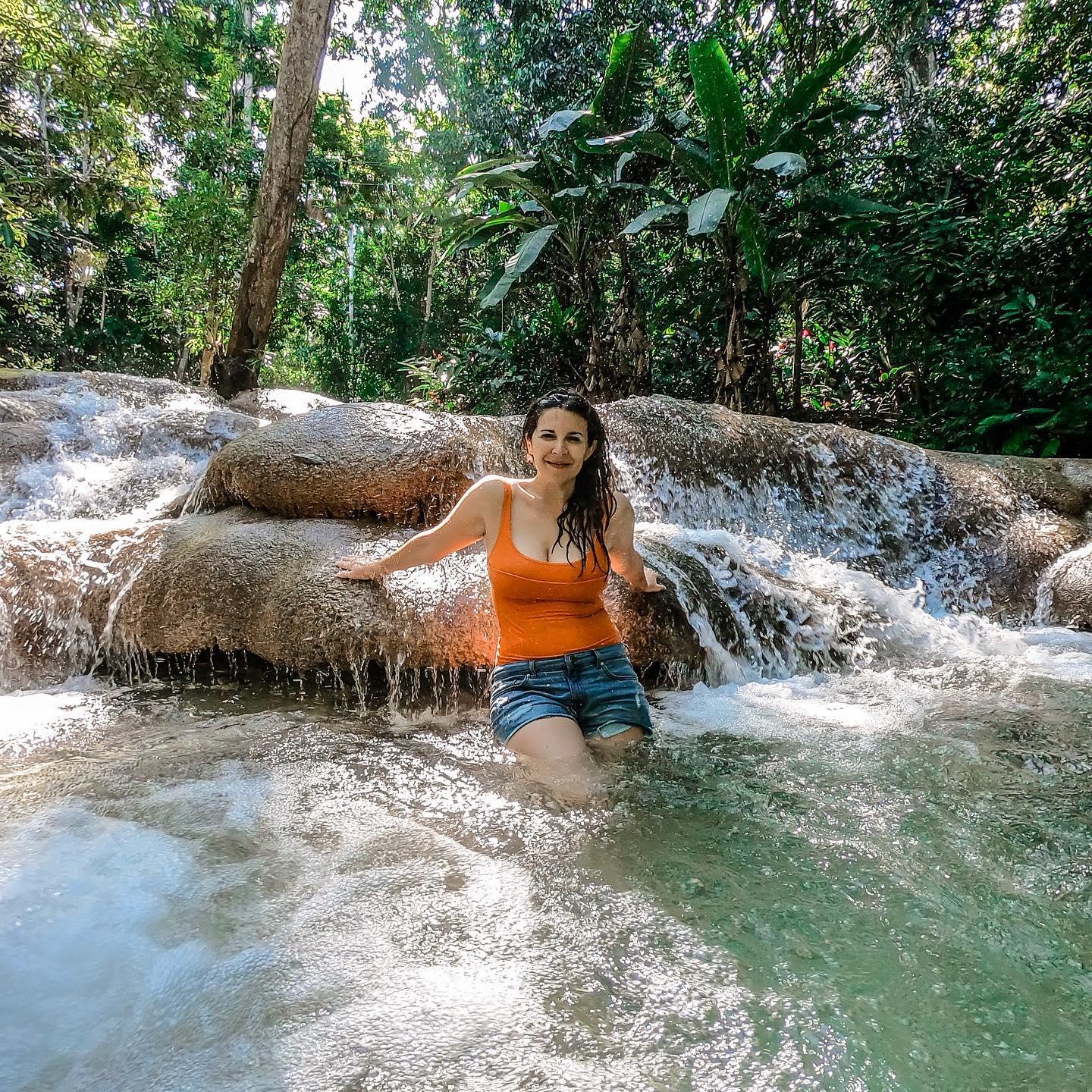 Blue Hole and Dunn’s River Falls Private Tour – Island Gully Falls, Jamaica