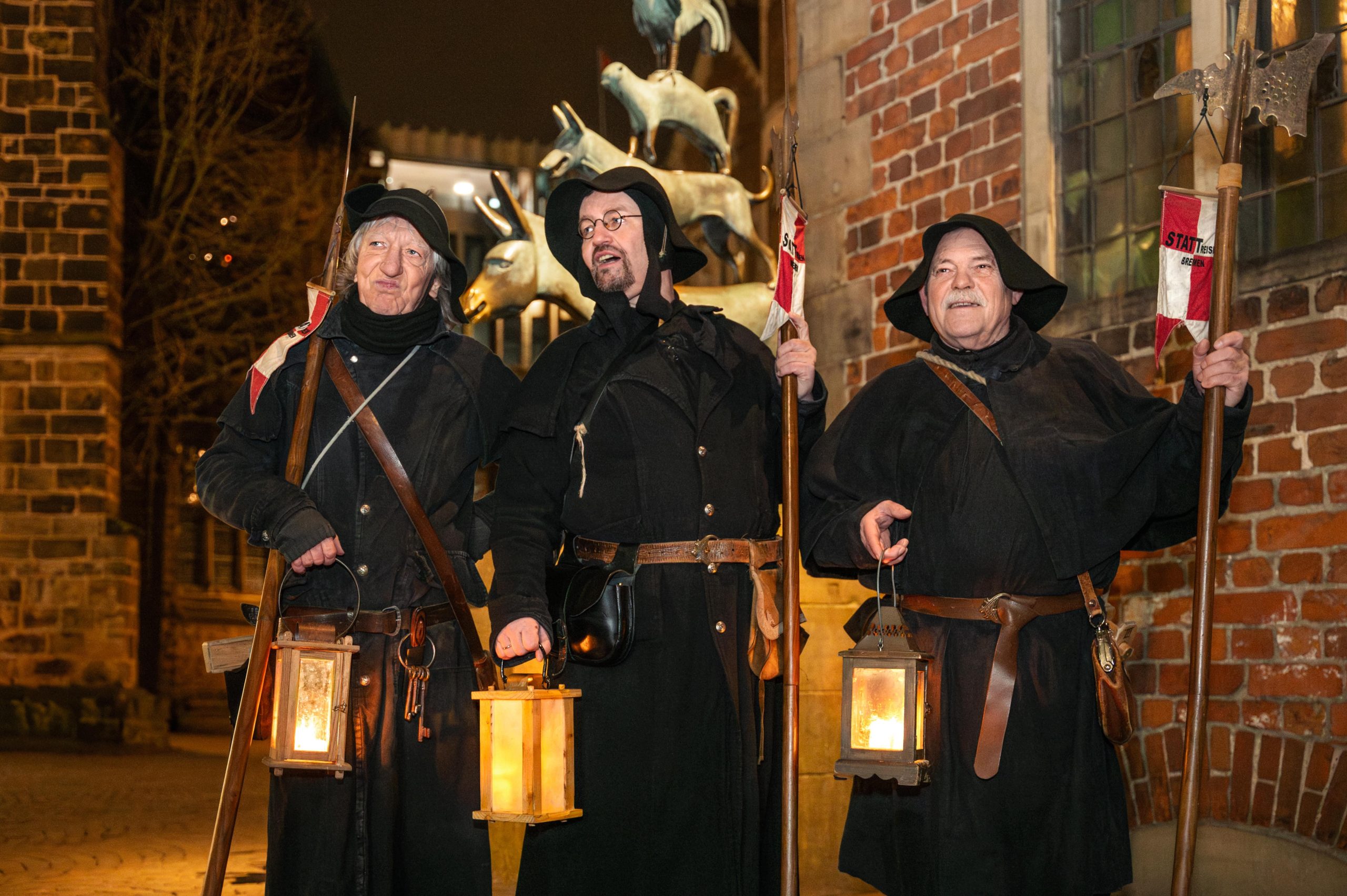 Bremen: Walking Tour in German with Night Guard – Bremen, Germany