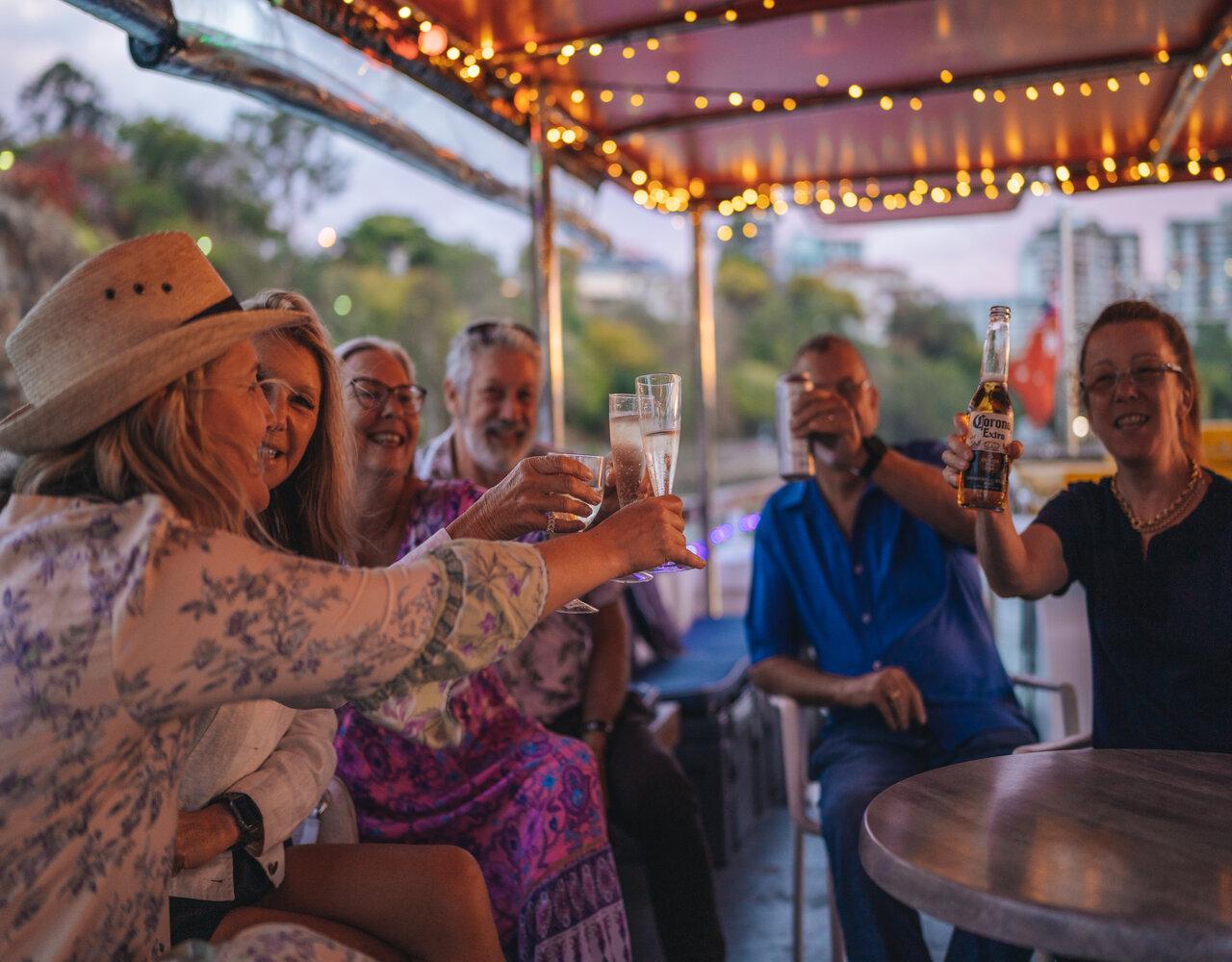 Brisbane: Sunset City Lights Cruise 5.30pm-7pm OR 6pm-7.30pm – Brisbane, Australia