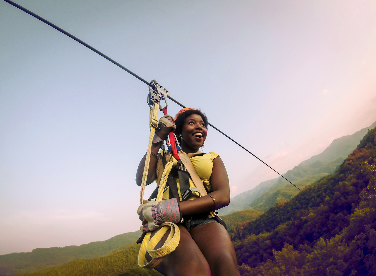 Bryson City: Mountaintop Zip Line Experience – Nantahala River, North Carolina