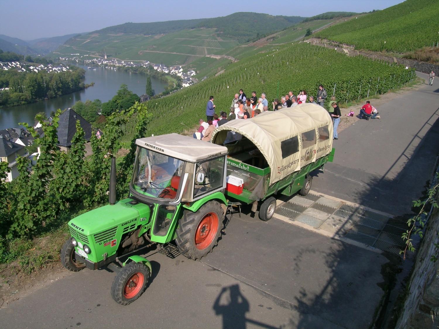 Bullay: Boat and covered wagon ride Bullay – Zell – Bullay – Bullay, Germany