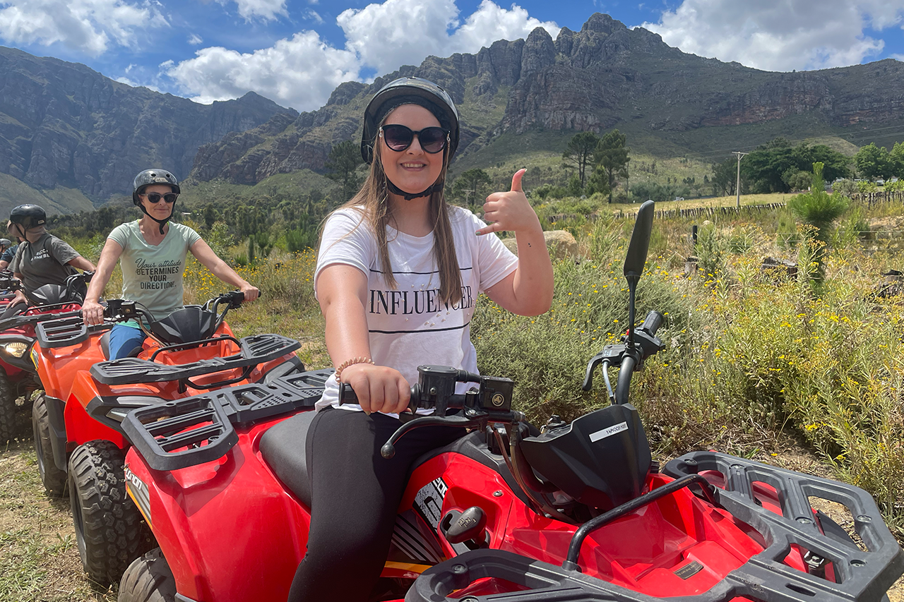 CAPE TOWN: QUAD BIKE FUN RIDE IN PAARL, FREEDOM FARM 301 – Cape Town, South Africa