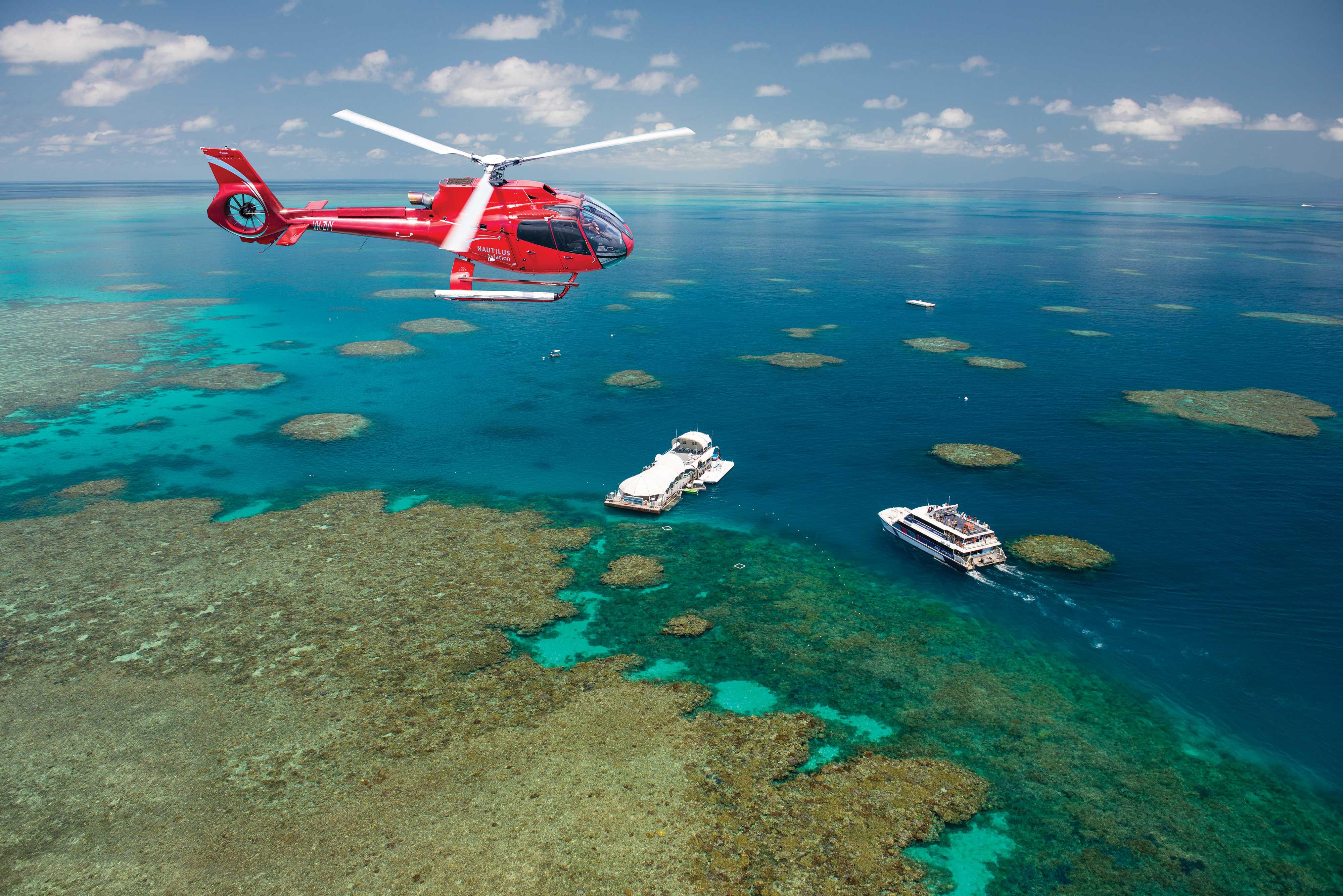 Cairns: Great Barrier Reef Cruise & 10 Minute Helicopter – Moore Reef, Australia