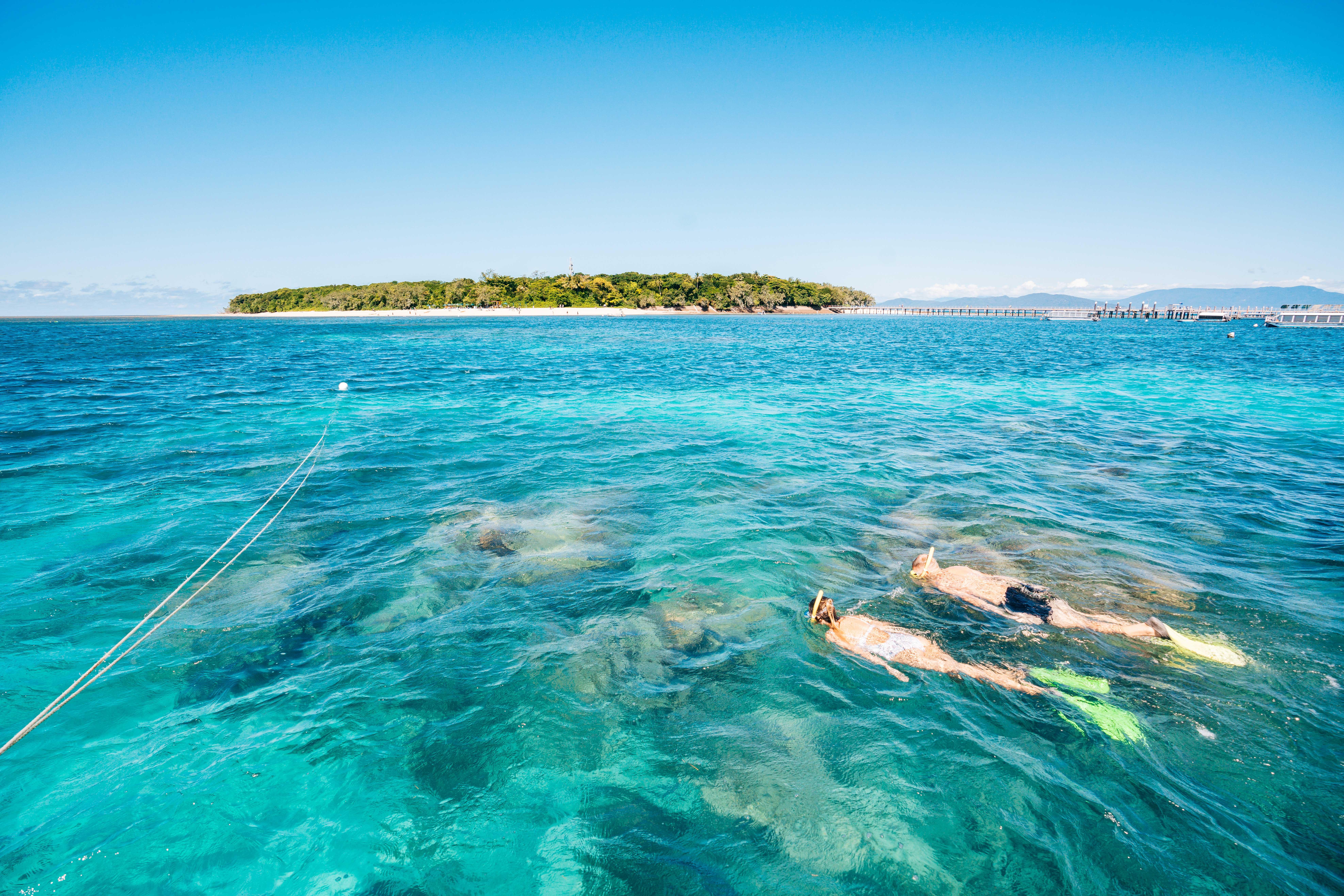 Cairns: Green Island Snorkelling or Glass Bottom Boat – Green Island, Australia