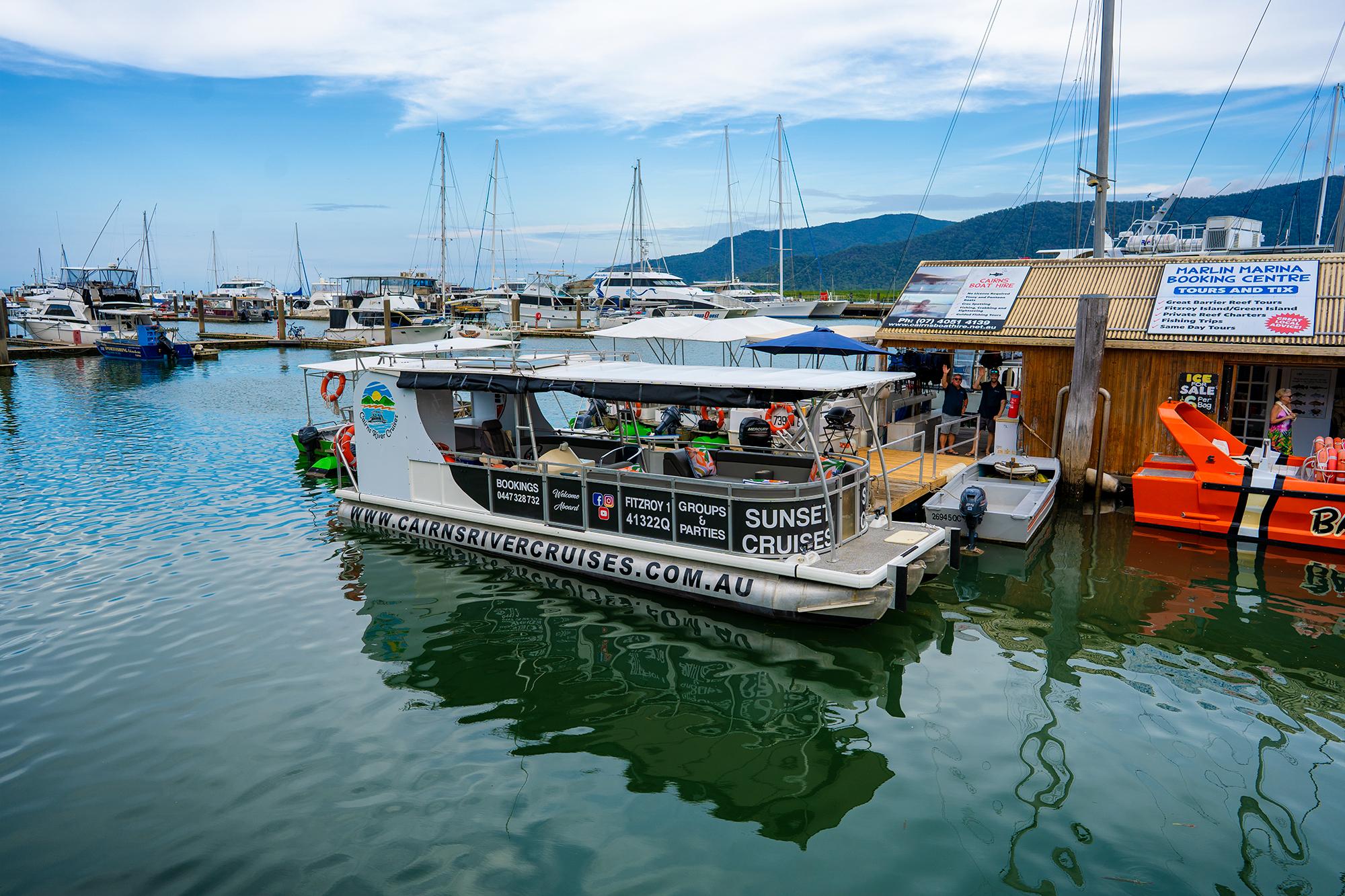 Cairns: Sightseeing River Boat Safari with Soft Drinks – Cairns, Australia