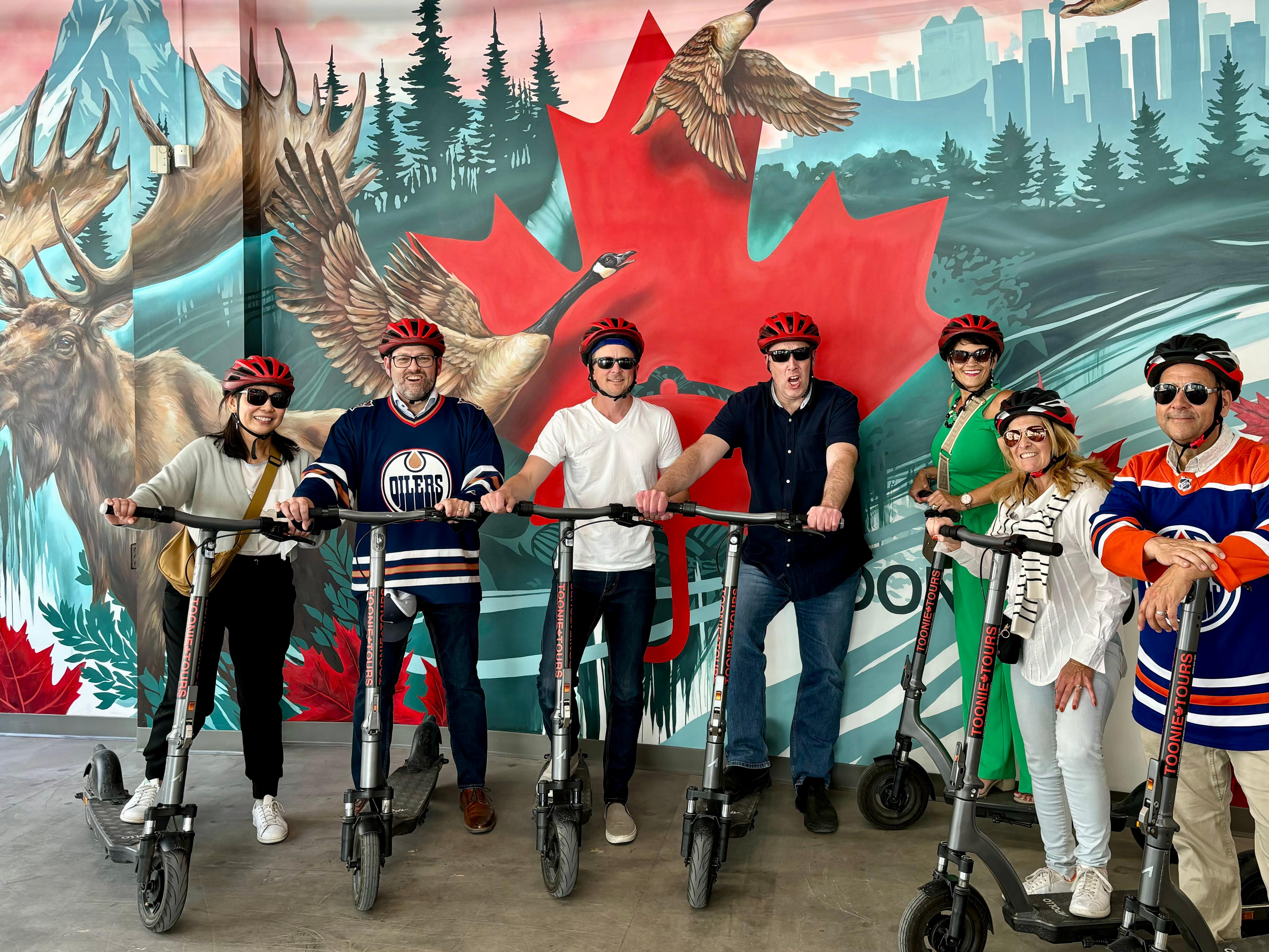 Calgary: E-Scooter City Highlights Tour – Calgary, Canada