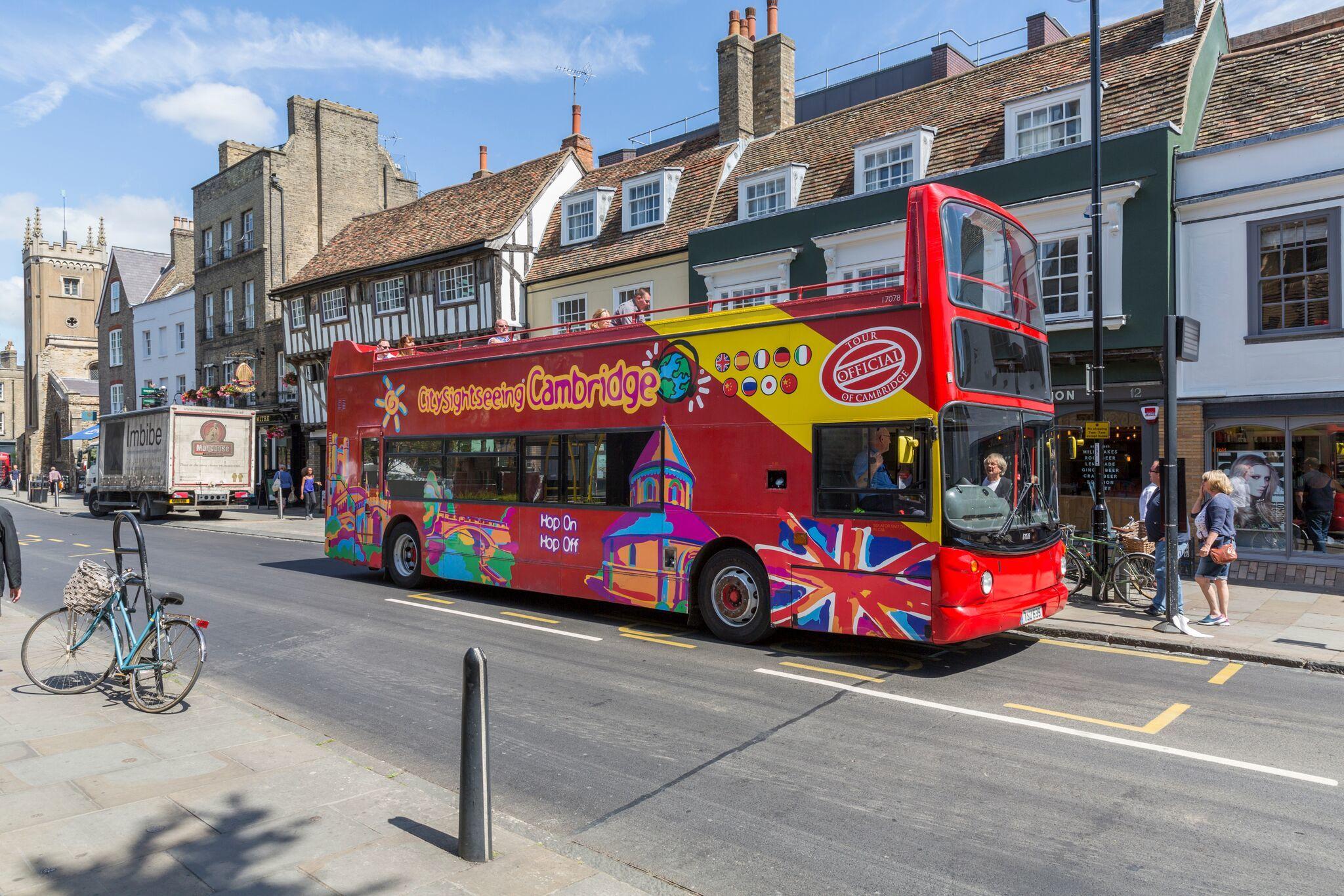 Cambridge: City Sightseeing Hop-On Hop-Off Bus Tour – Cambridge, United Kingdom
