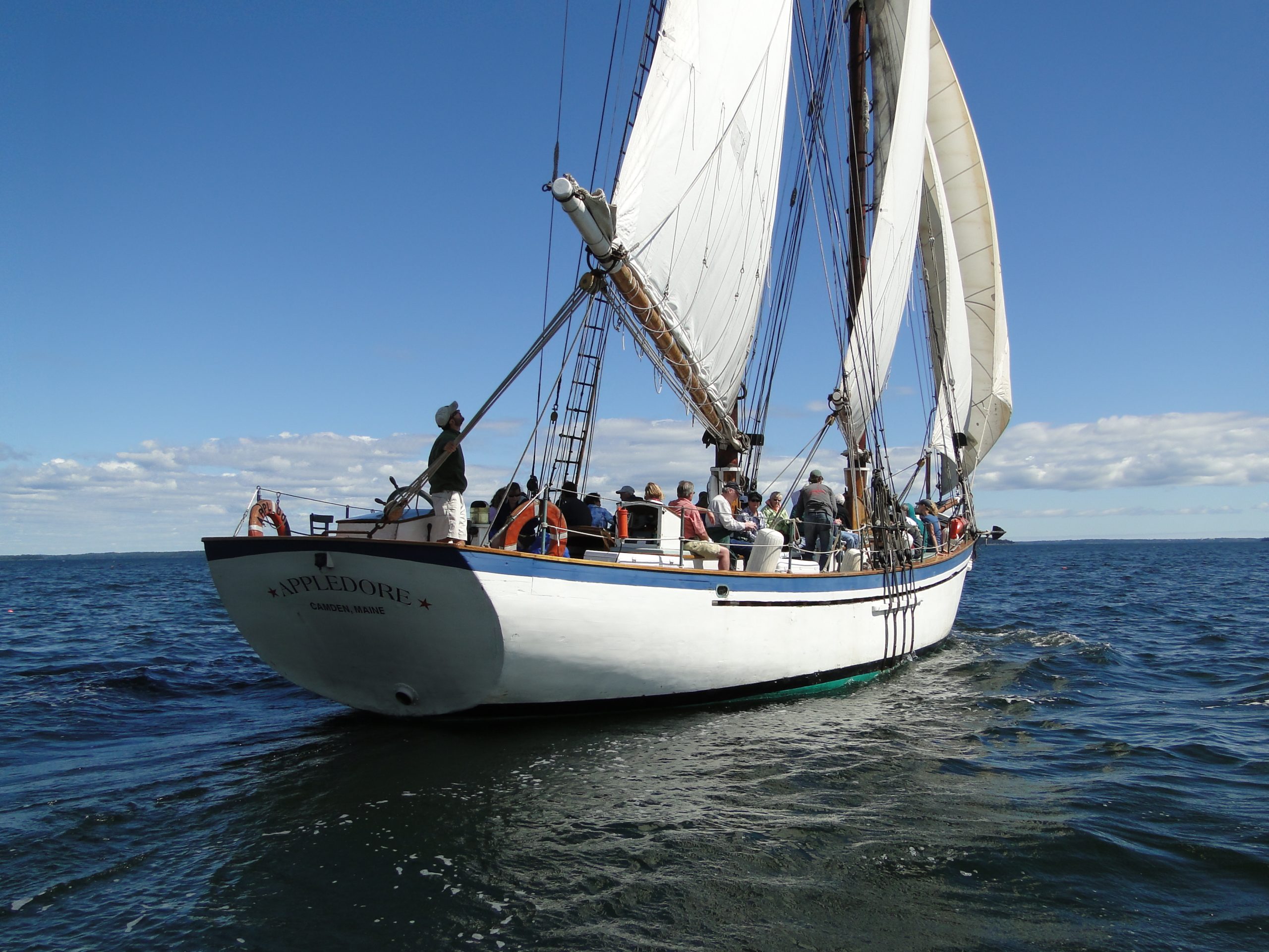 Camden: Historic Schooner Day Sailing Trip – Penobscot Bay, Maine