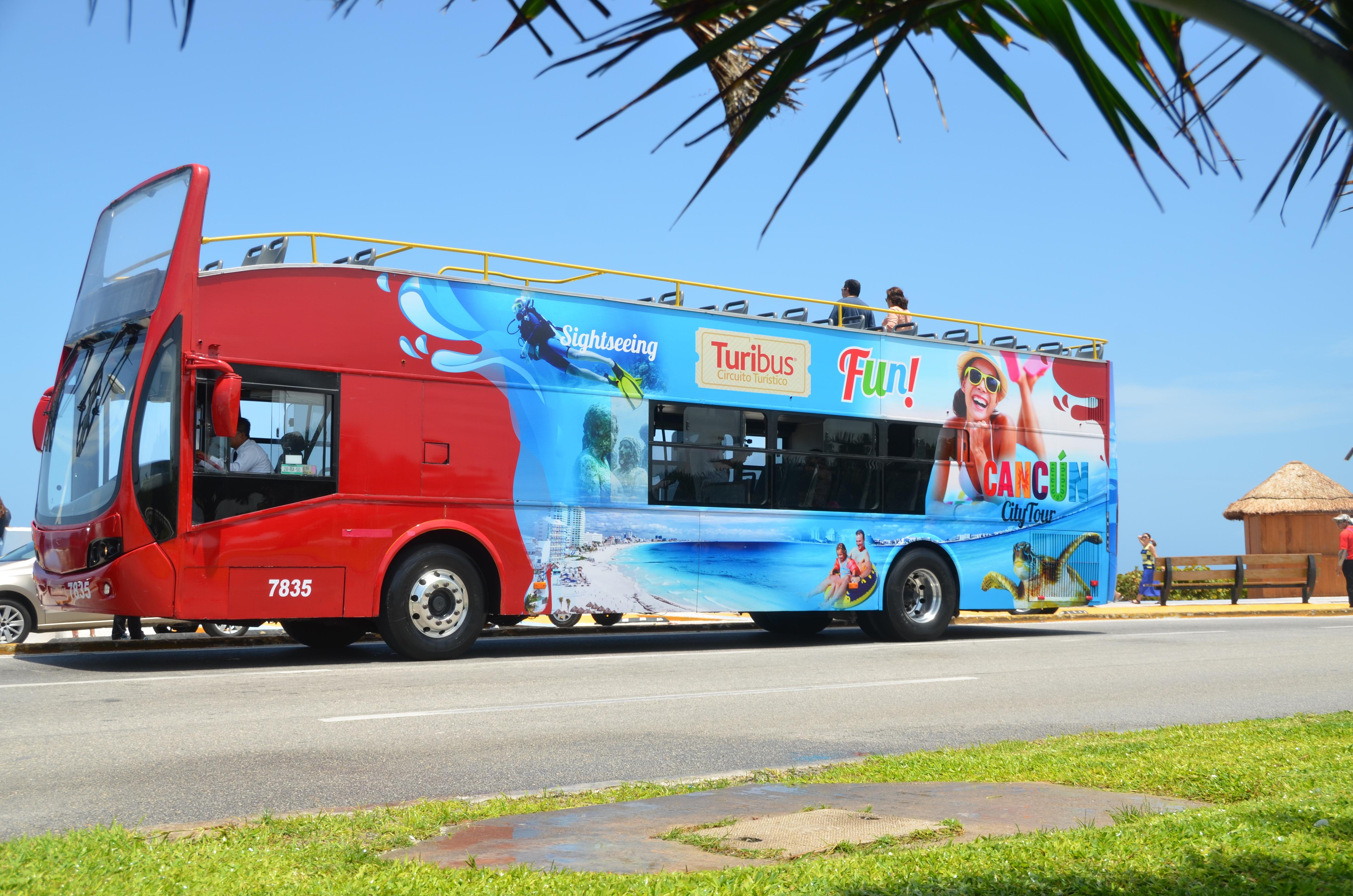 Cancun: Hop-On-Hop-Off Sightseeing Bus Tour – Cancun, Mexico