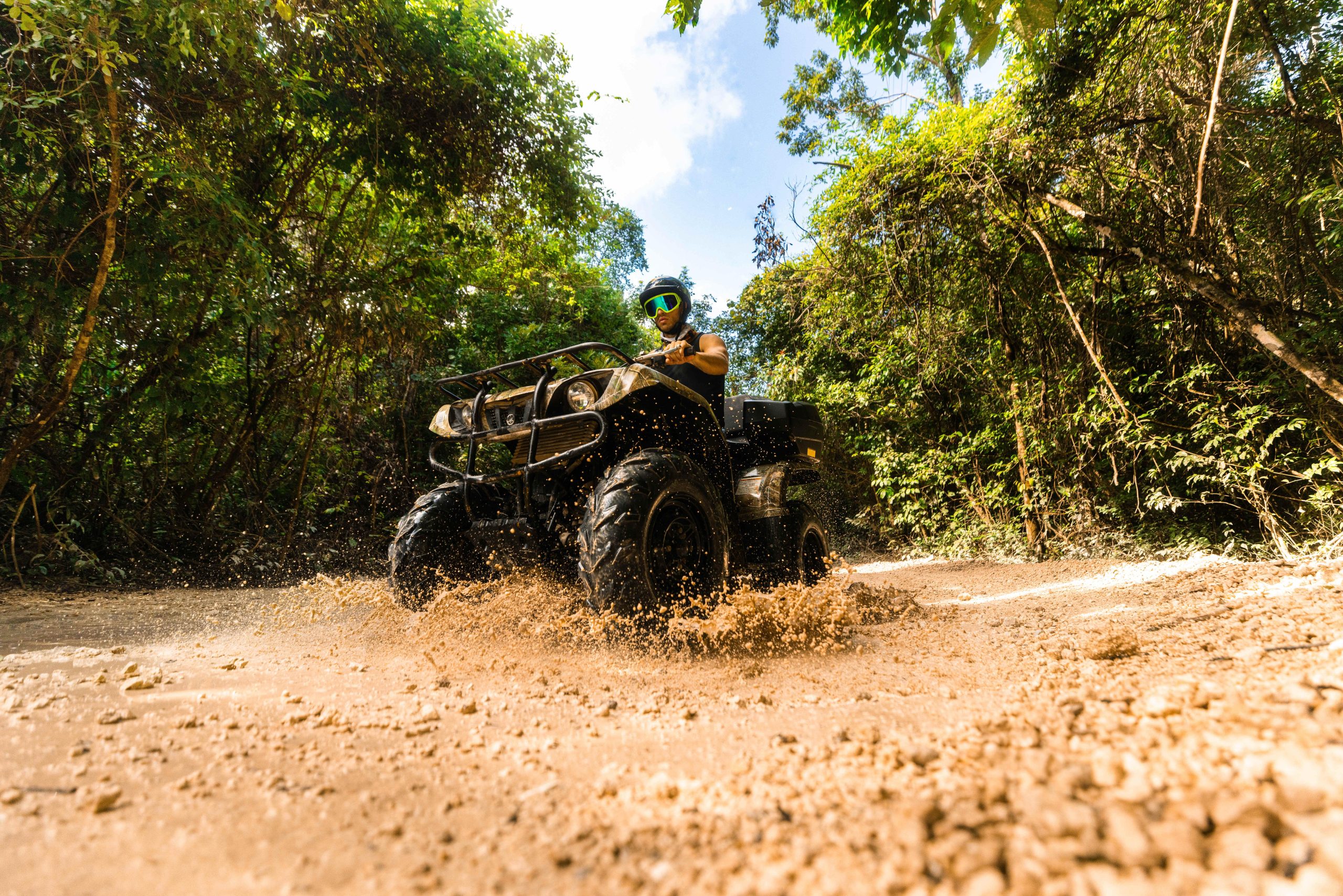 Cancun: Jungle ATV Tour, Ziplining, and Cenote Swim – Cancun, Mexico
