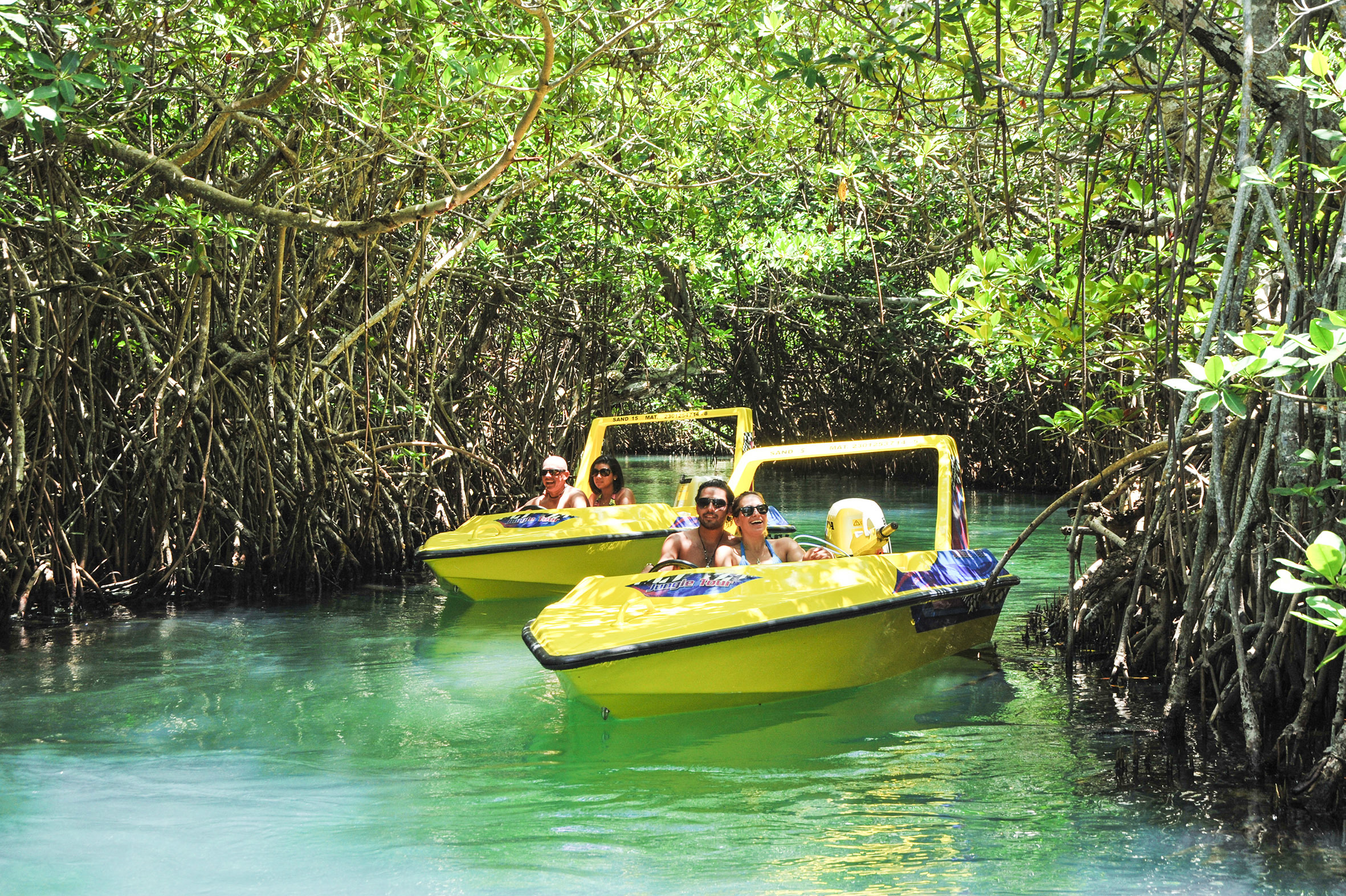 Cancun: Speedboat Mangrove Jungle & Snorkel Tour – Cancun, Mexico