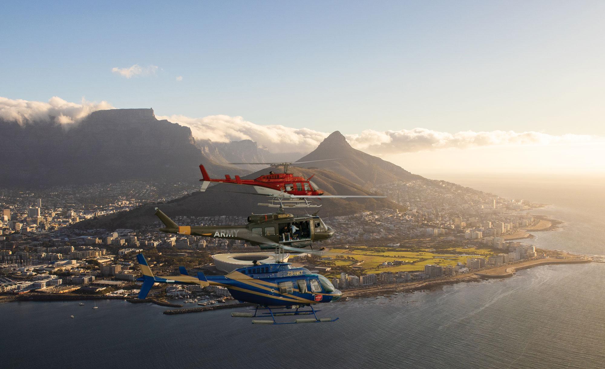 Cape Town to Camps Bay & Hout Bay Helicopter Flight – 18Min – Cape Town, South Africa