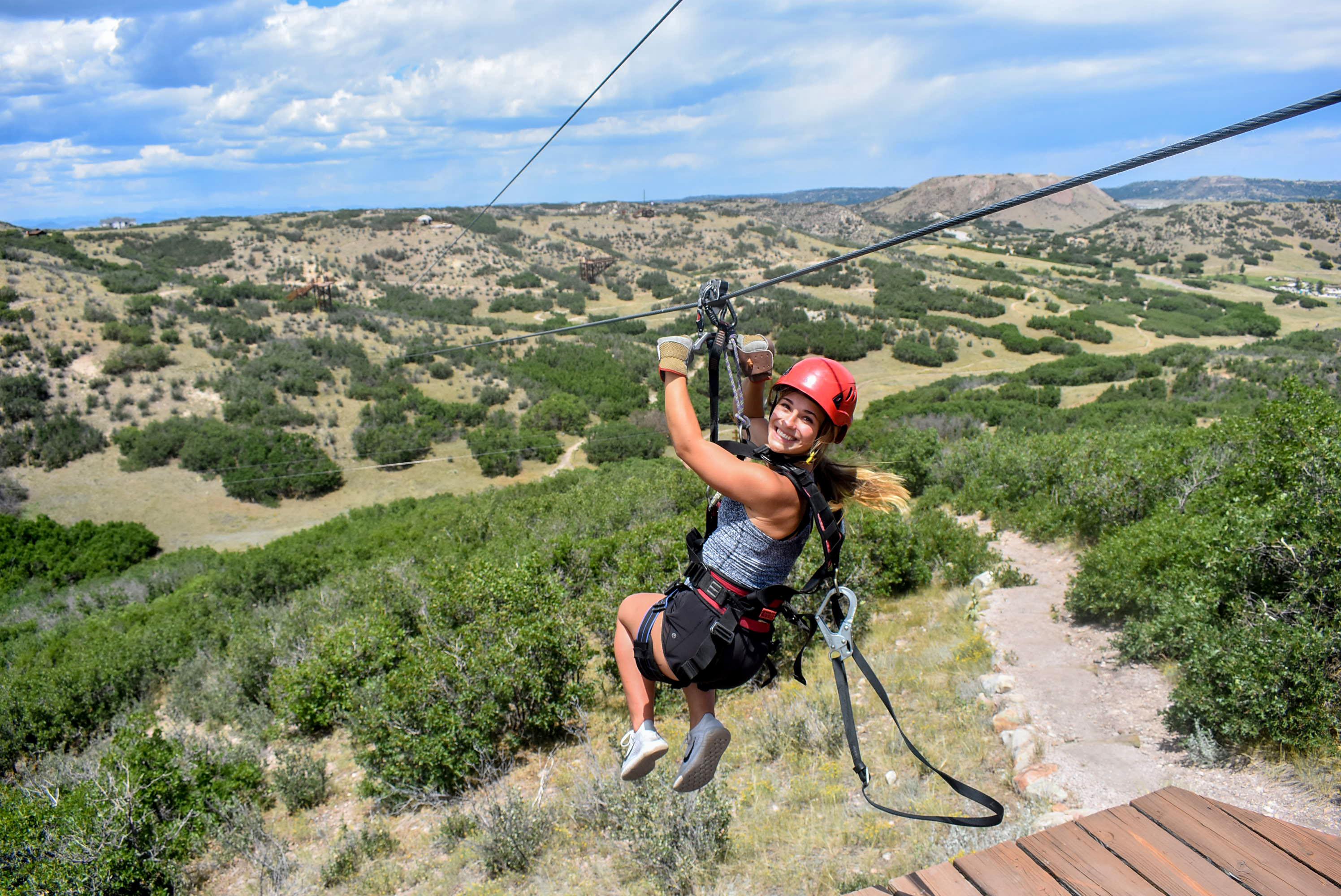 Castle Rock: The EDGE Zipline Tour – Denver, Colorado