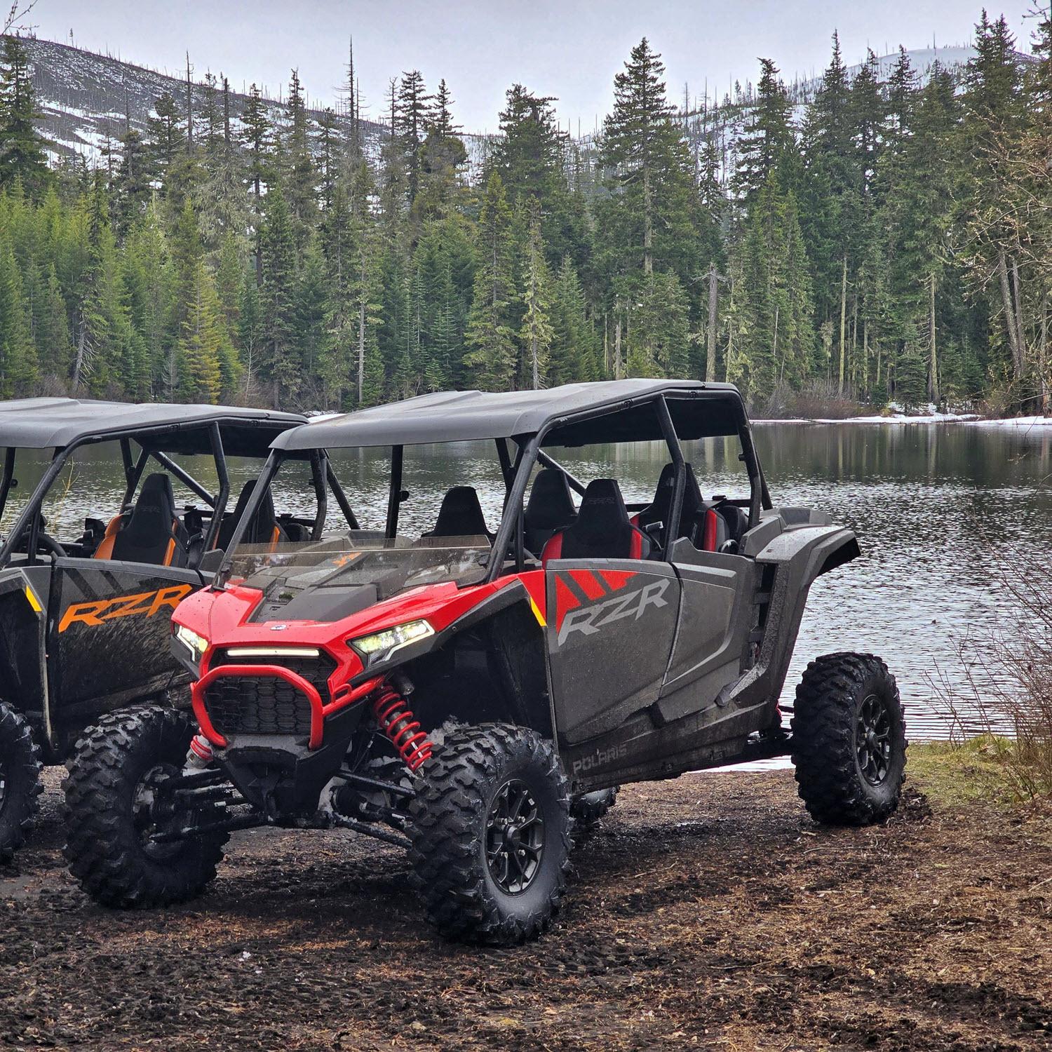 Central Oregon: 4hr | Black Volcanic Sands Scenic ATV Tour – Historic Santiam Wagon Road, Oregon
