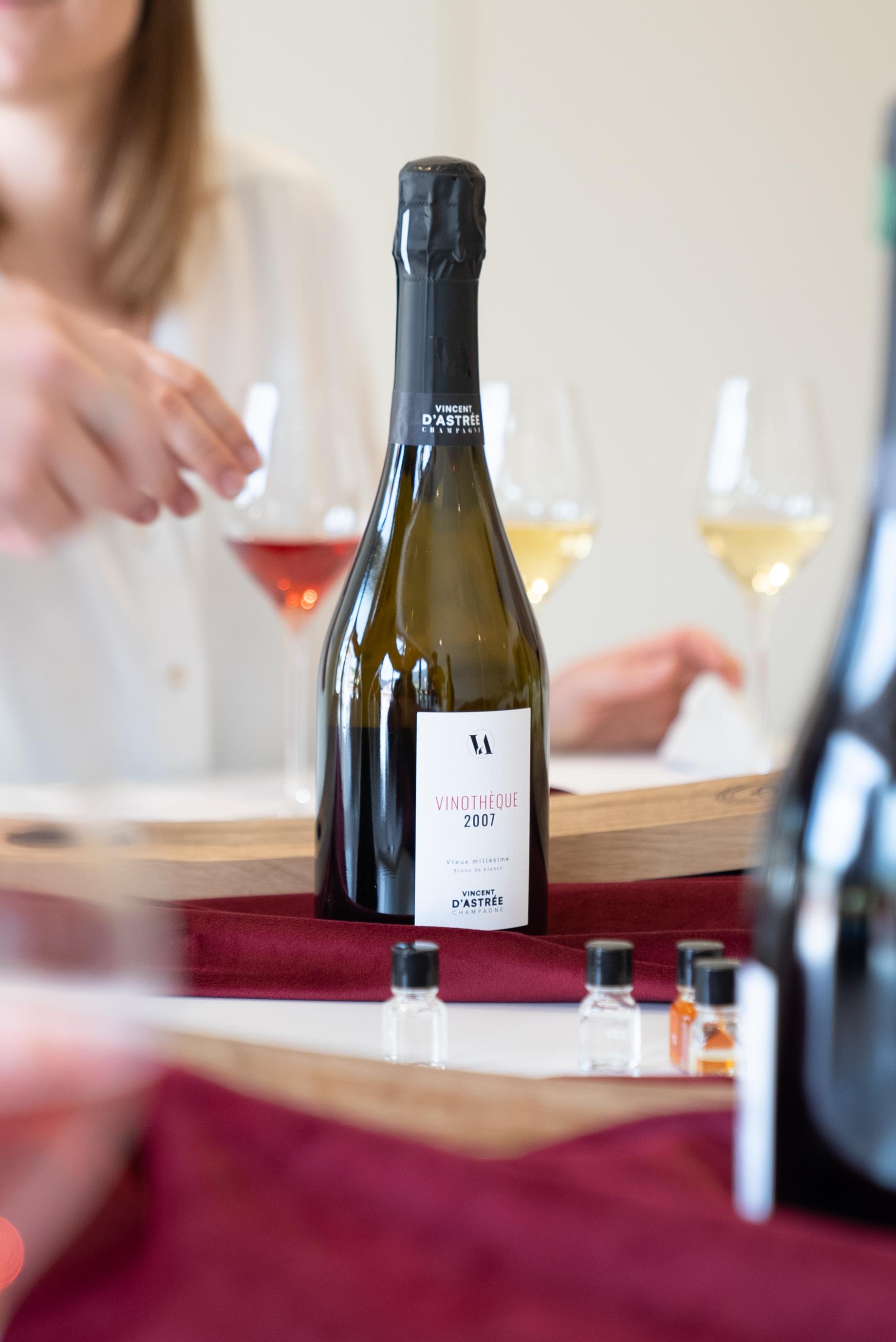 Champagne Vincent d’Astrée: Sensory Workshop – Grand Est, France