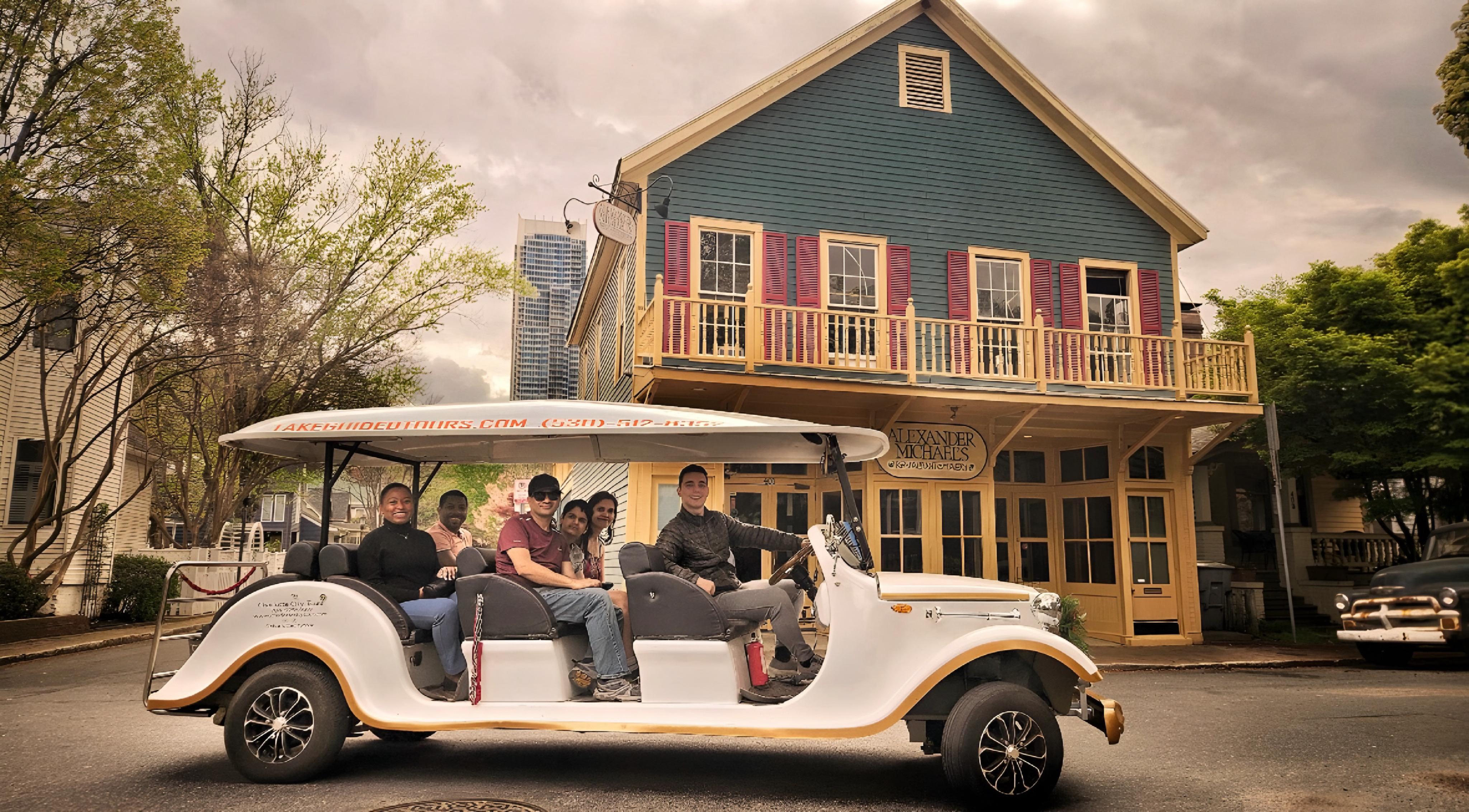 Charlotte: Historical Southern Elegance Tour by Vintage Cart – Charlotte, North Carolina