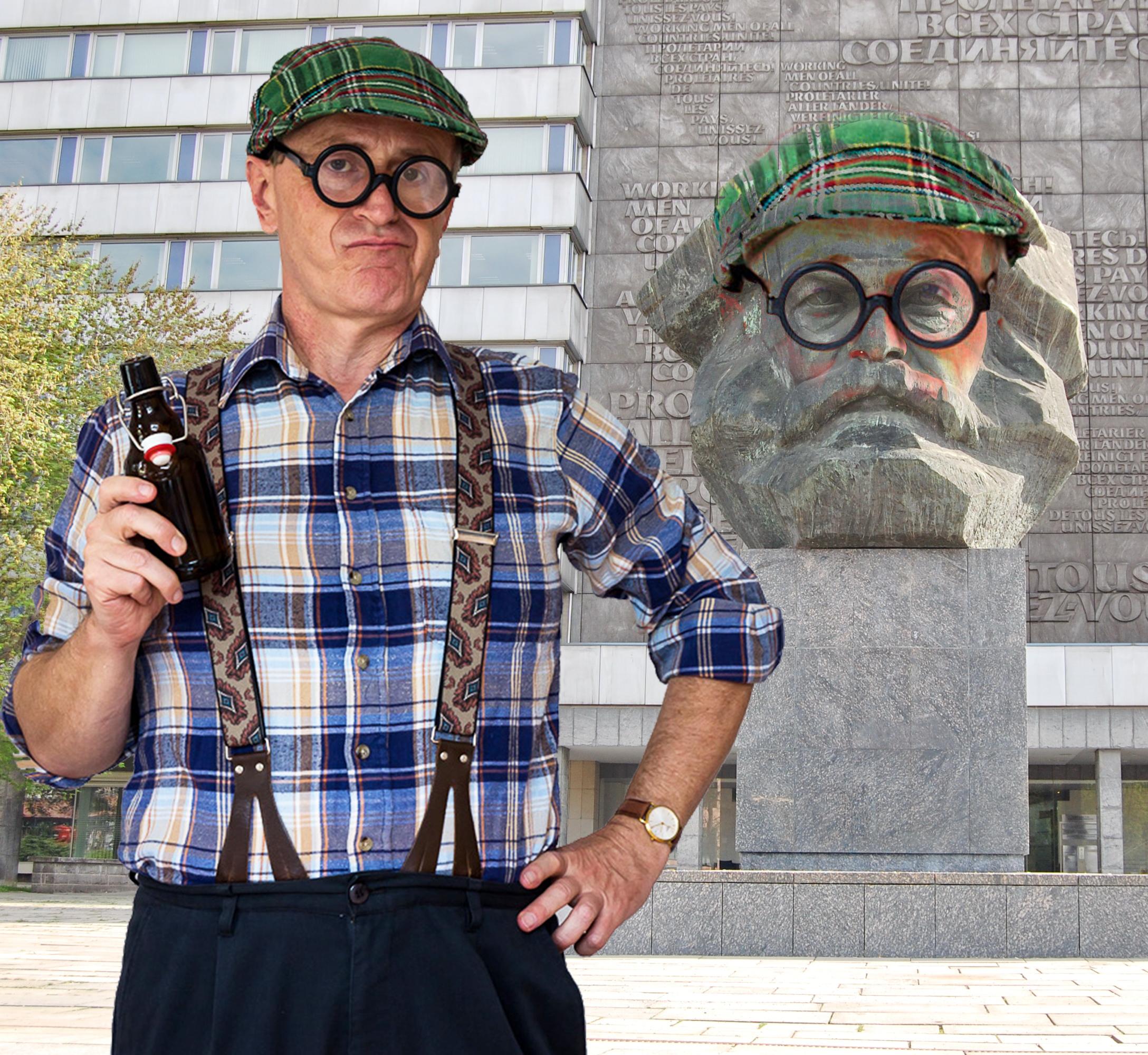 Chemnitz: Downtown tour with Sofa-Siggi/Nischel & Gefischel – Chemnitz, Germany