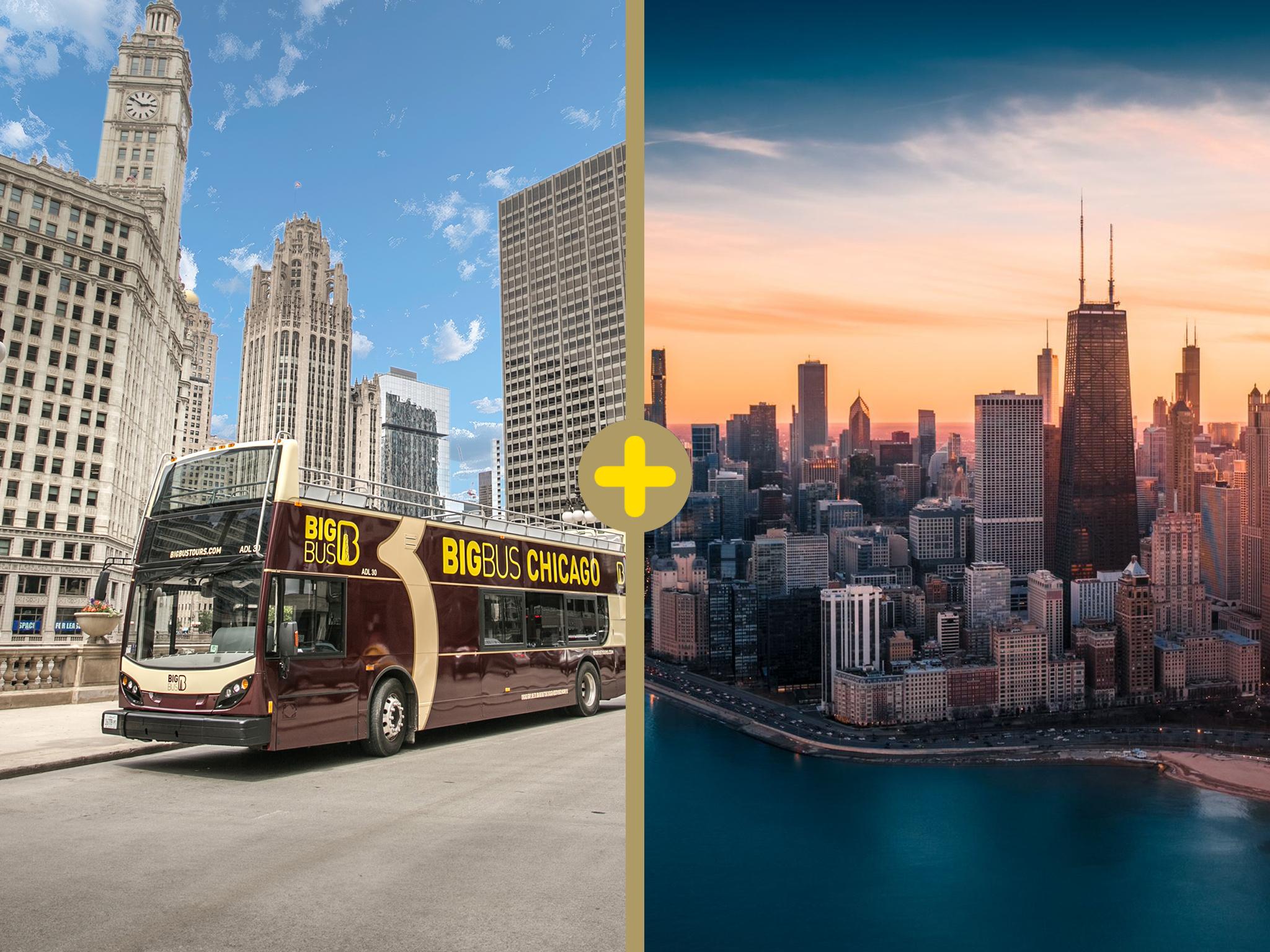 Chicago: 360 CHICAGO & Hop-on Hop-off Bus Tour (Save 20%) – Chicago, Illinois