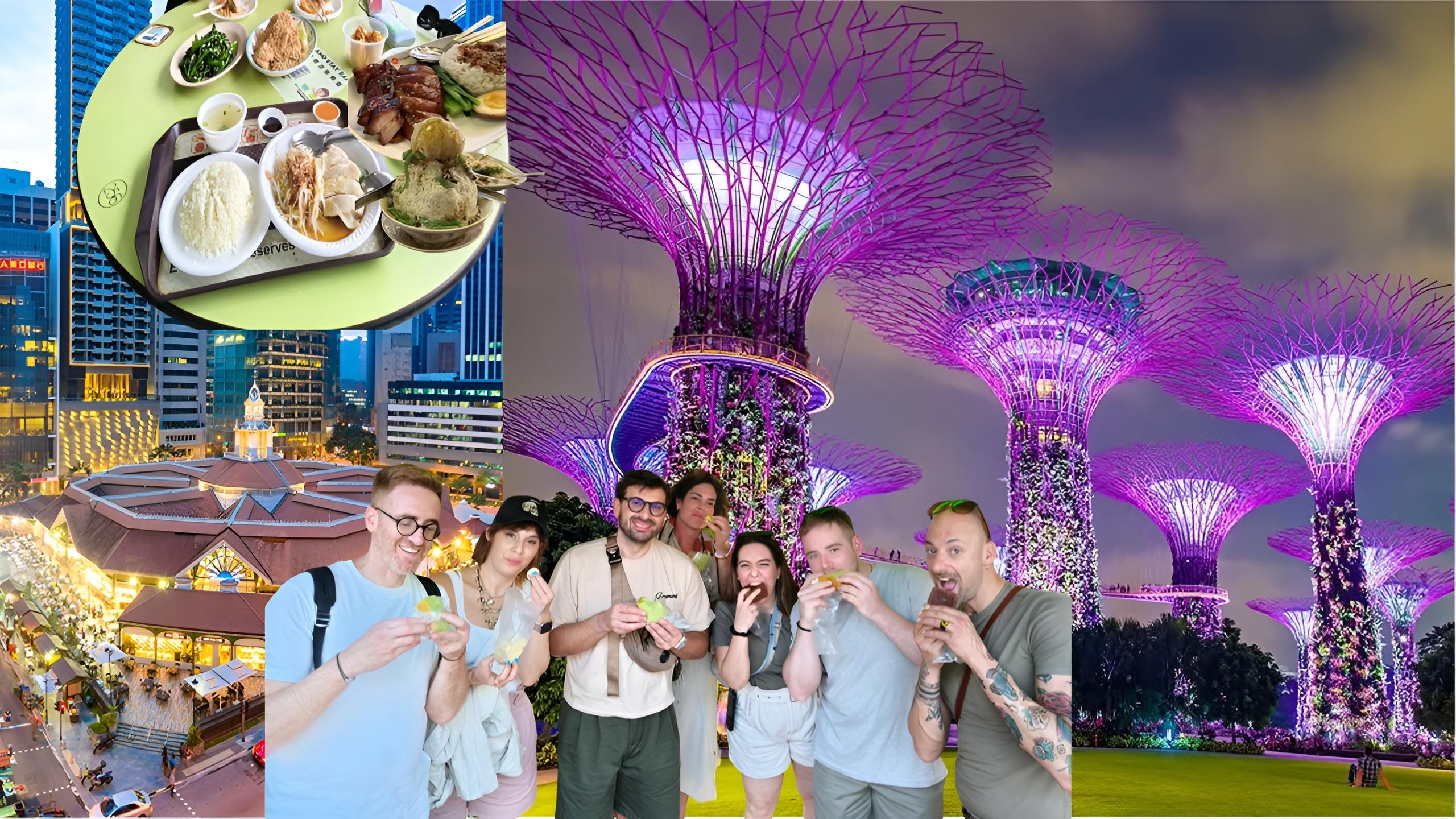 Chinatown Food Tour, River Cruise & 2 top-visit Light Shows – Singapore