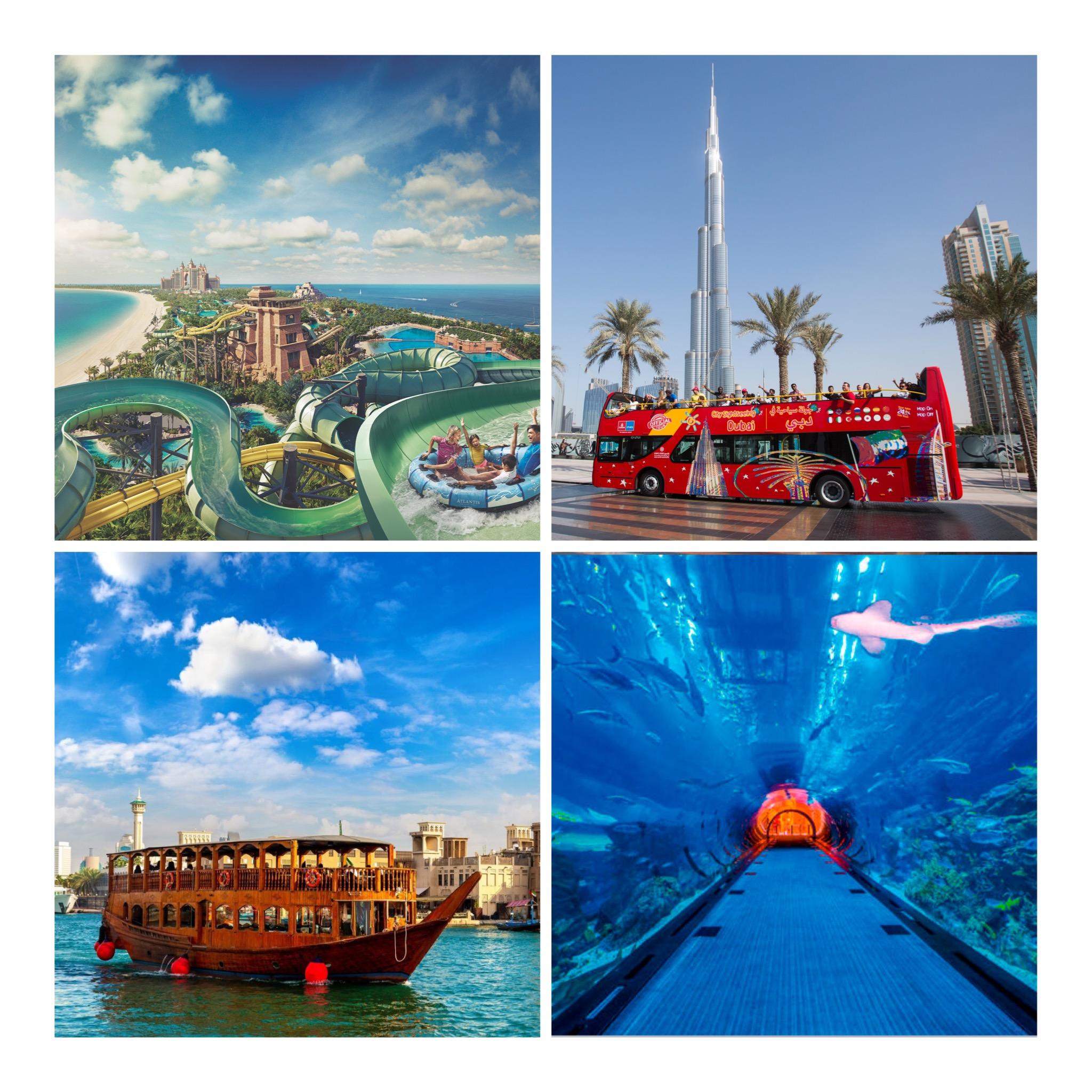 City Sightseeing Dubai HOHO Bus Tour, Aquaventure & More – Dubai, United Arab Emirates