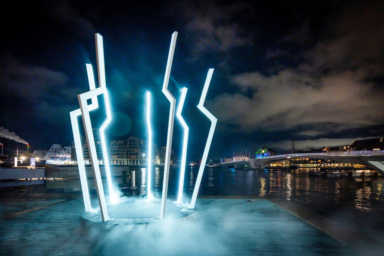 Copenhagen: Light Festival Canal Tour on Electric Boat – Copenhagen, Denmark